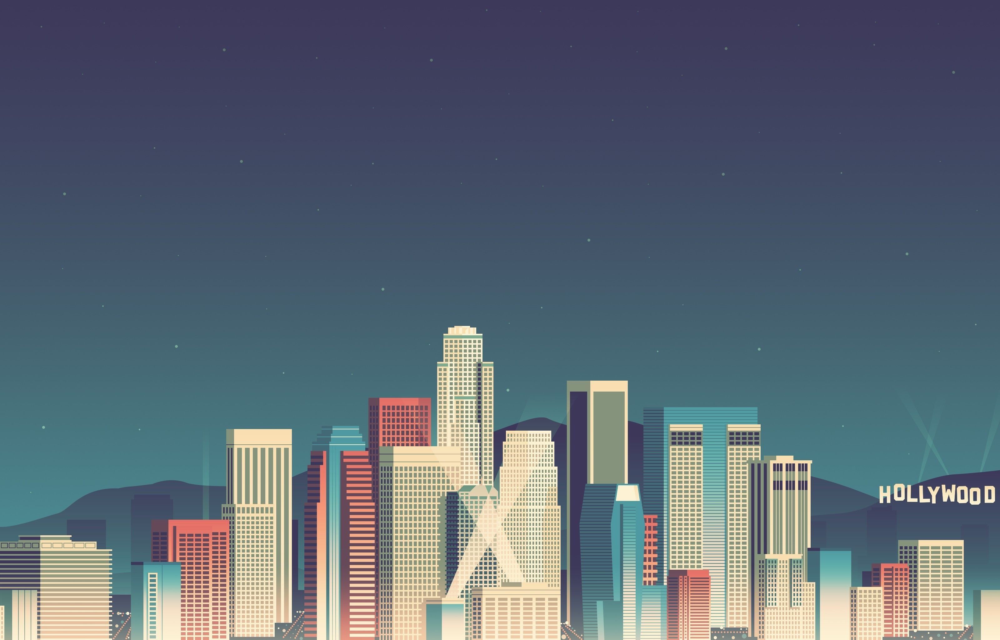 City Pixel Art Wallpapers