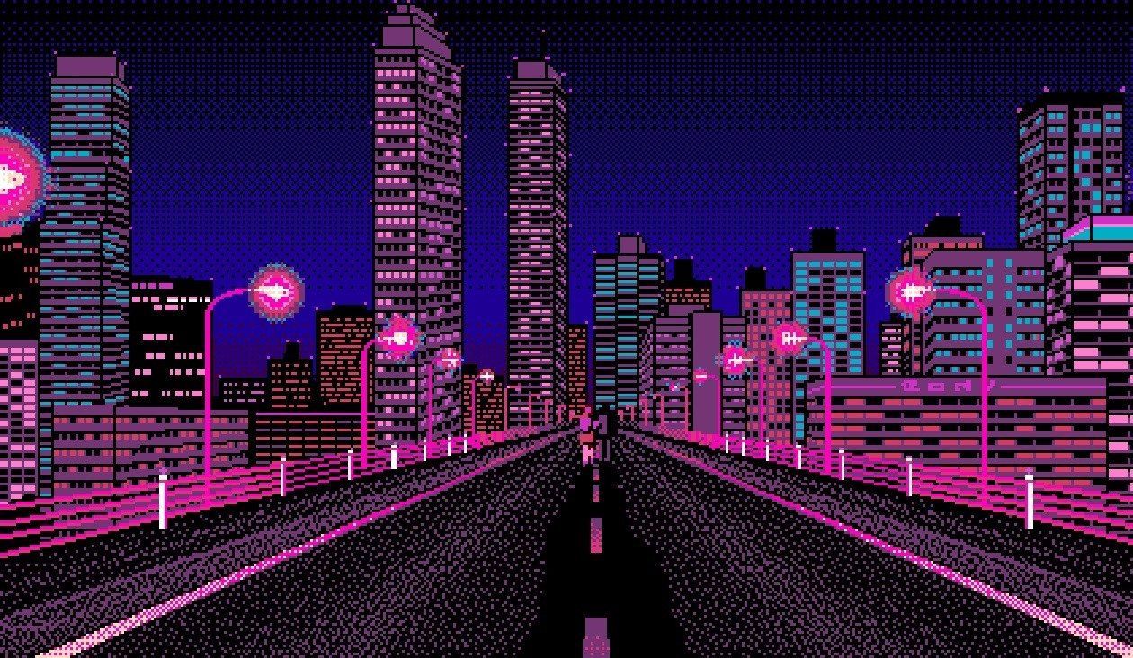 City Pixel Art Wallpapers