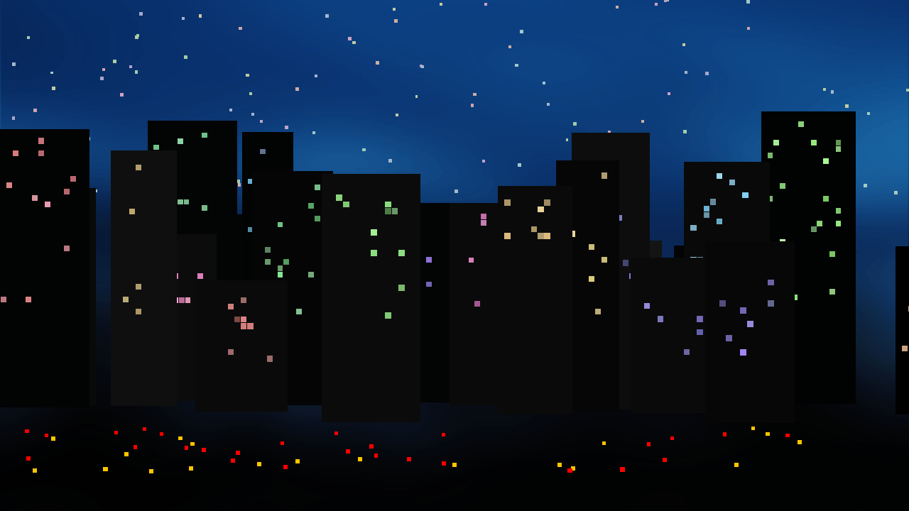 City Pixel Art Wallpapers