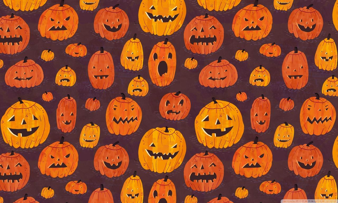 Classic Vintage Halloween Art Wallpapers