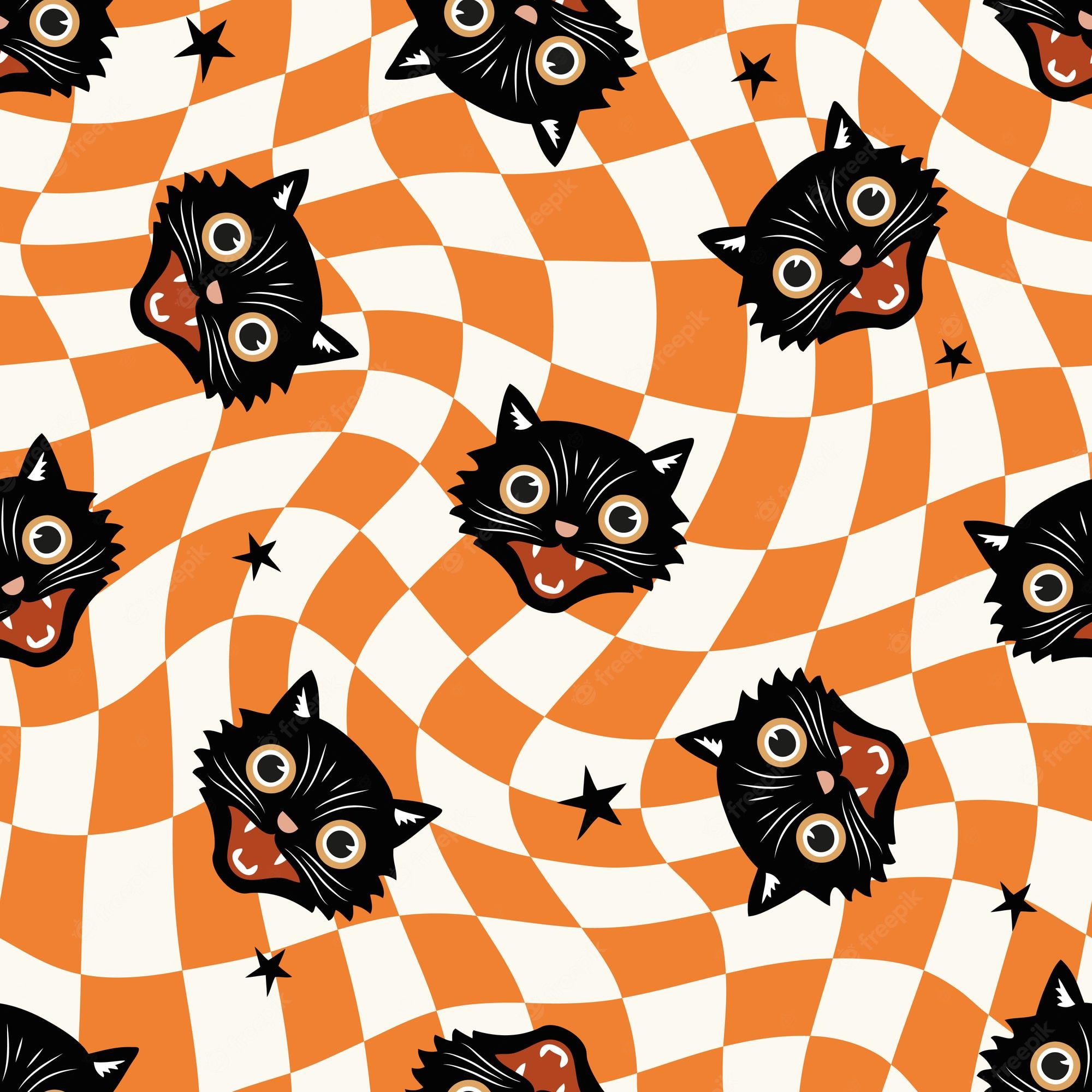 Classic Vintage Halloween Art Wallpapers