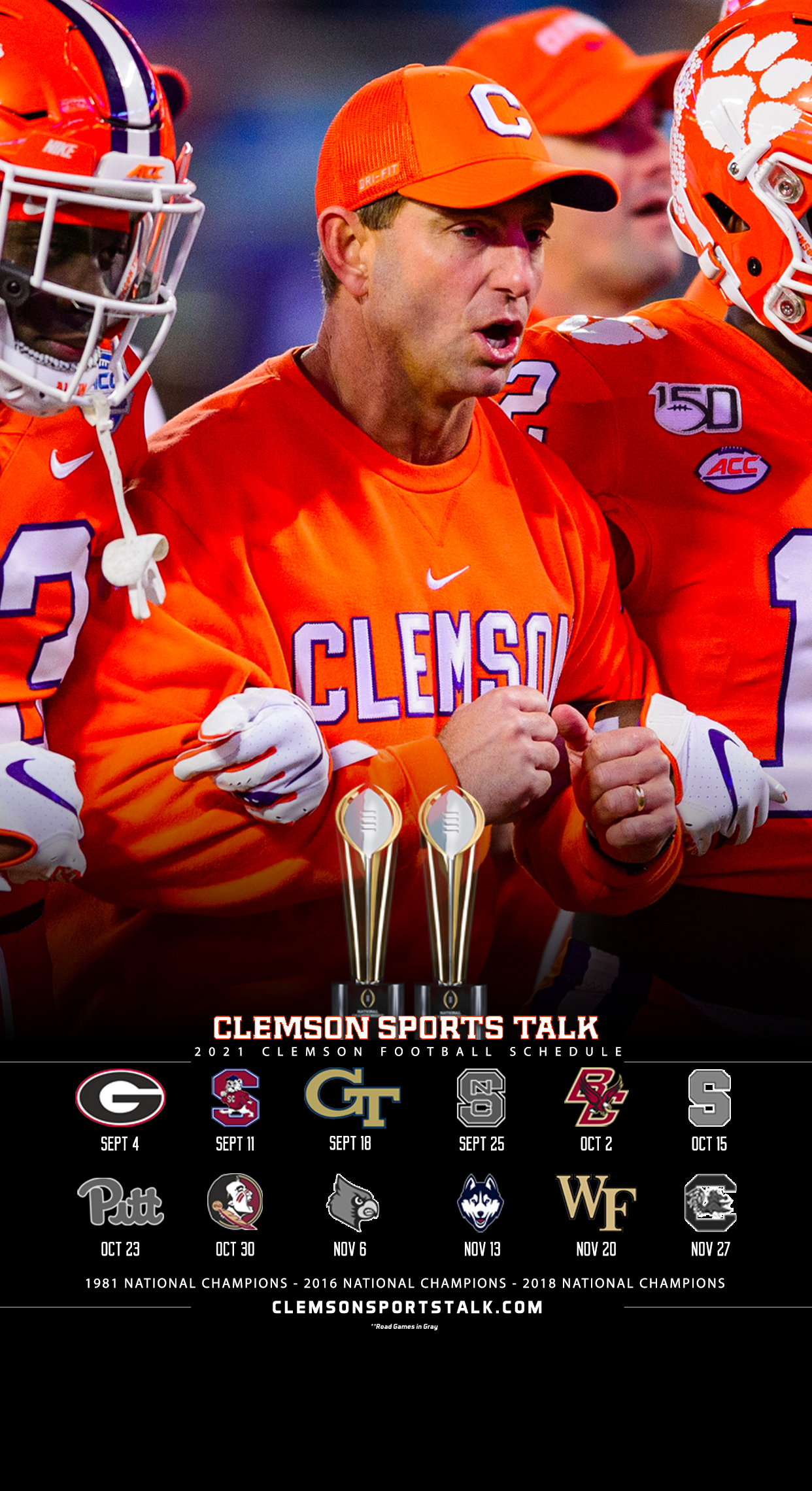 Clemson Nike Wallpapers