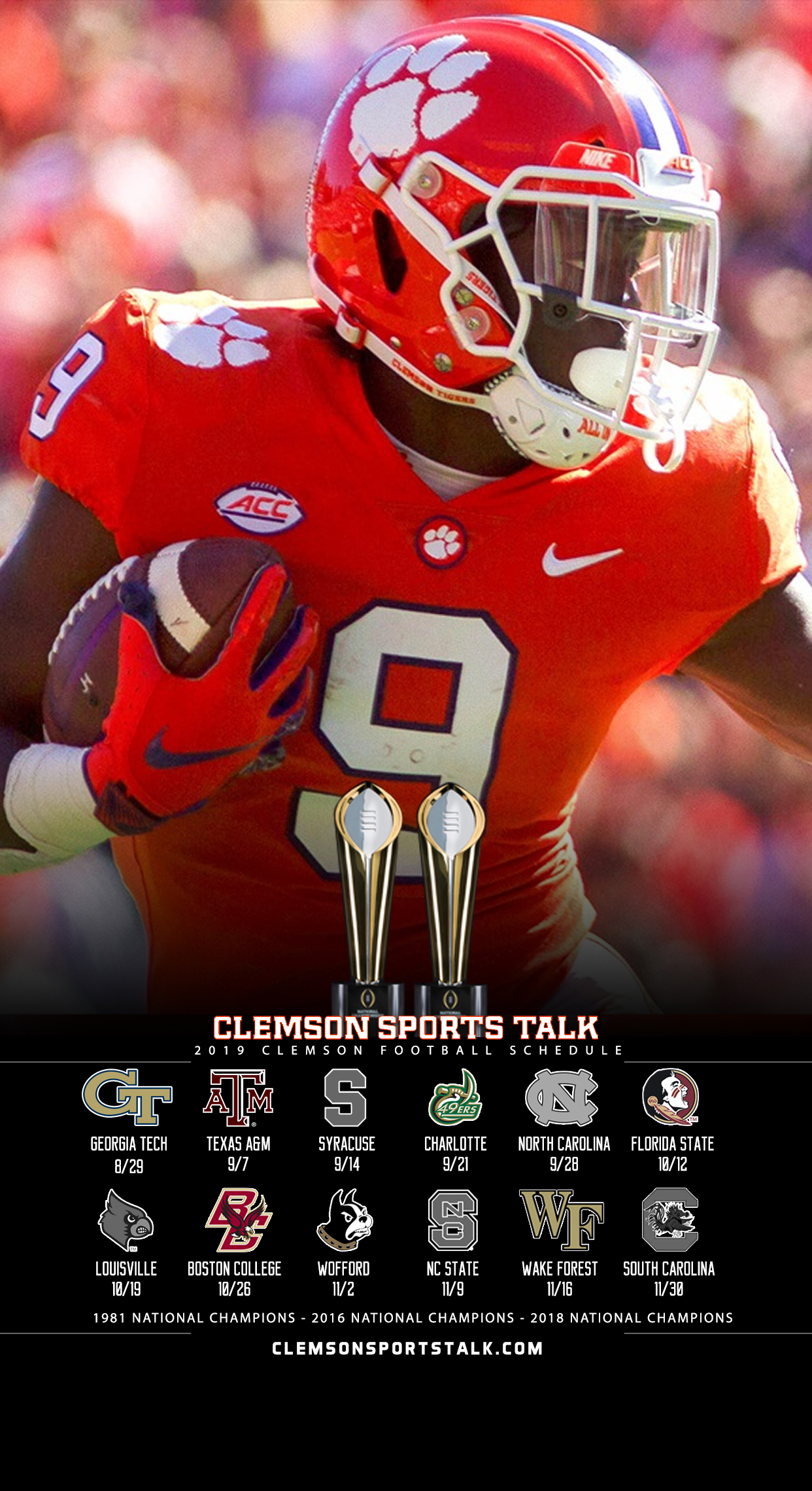 Clemson Nike Wallpapers