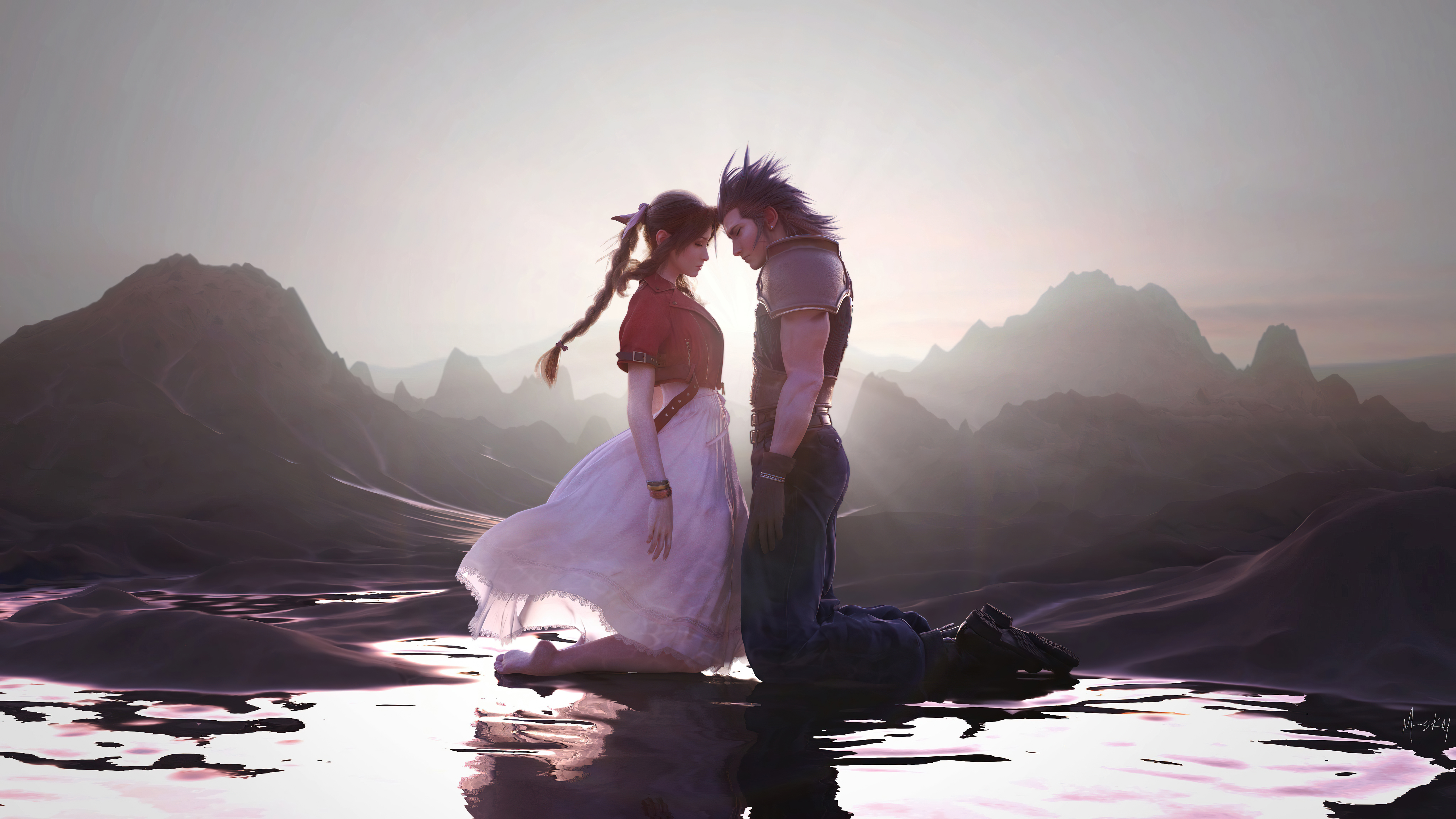 Cloud And Aerith Wallpapers