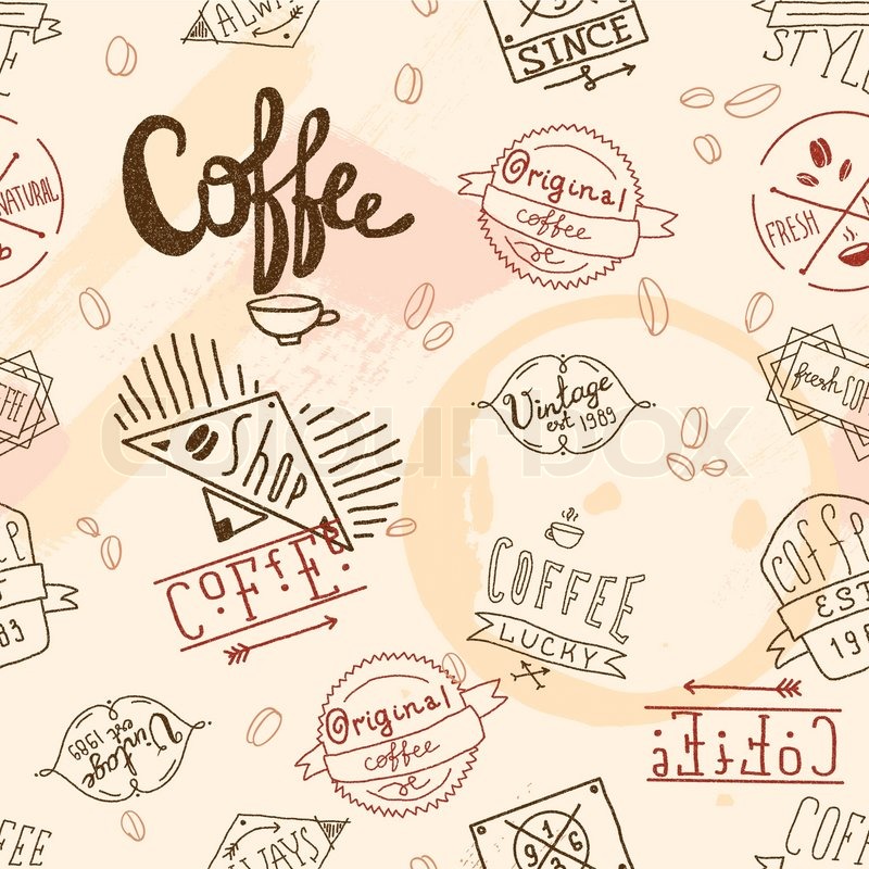 Coffee Pattern Wallpapers