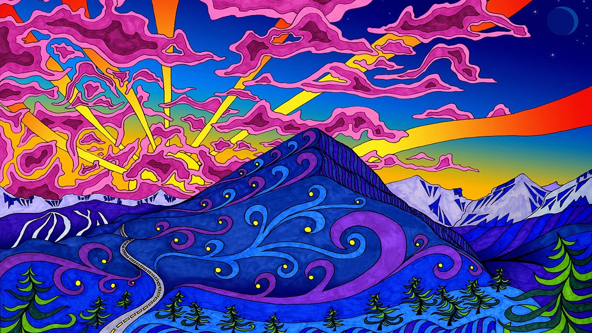 Colorful Trippy Wallpapers