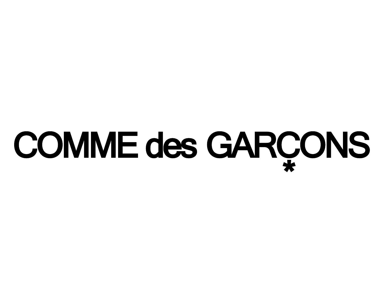 Comme Des Garcons Font Wallpapers