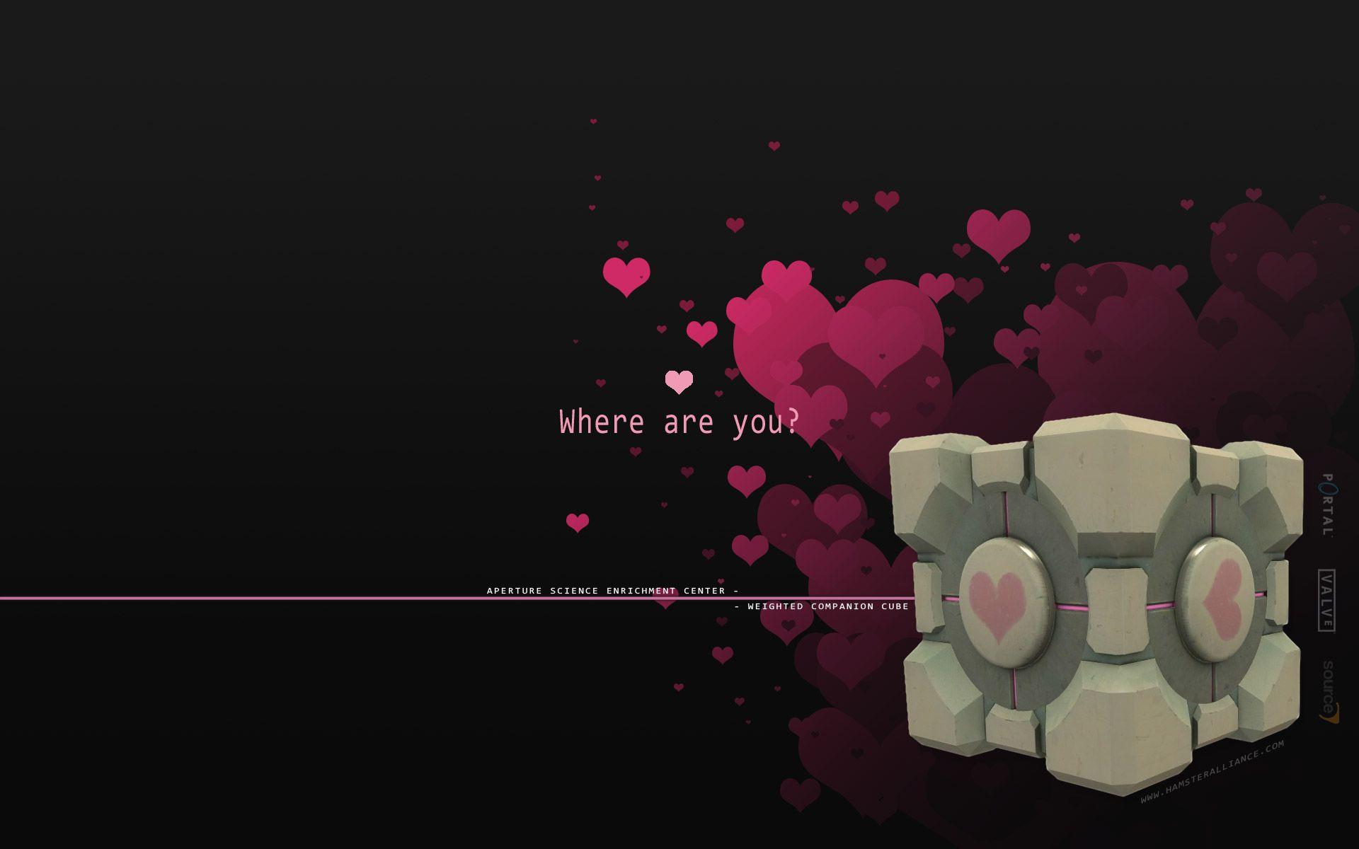 Companion Cube Wallpapers