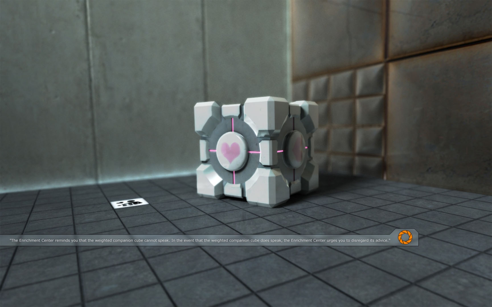 Companion Cube Wallpapers