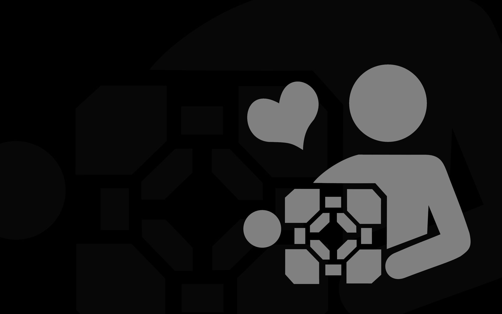 Companion Cube Wallpapers