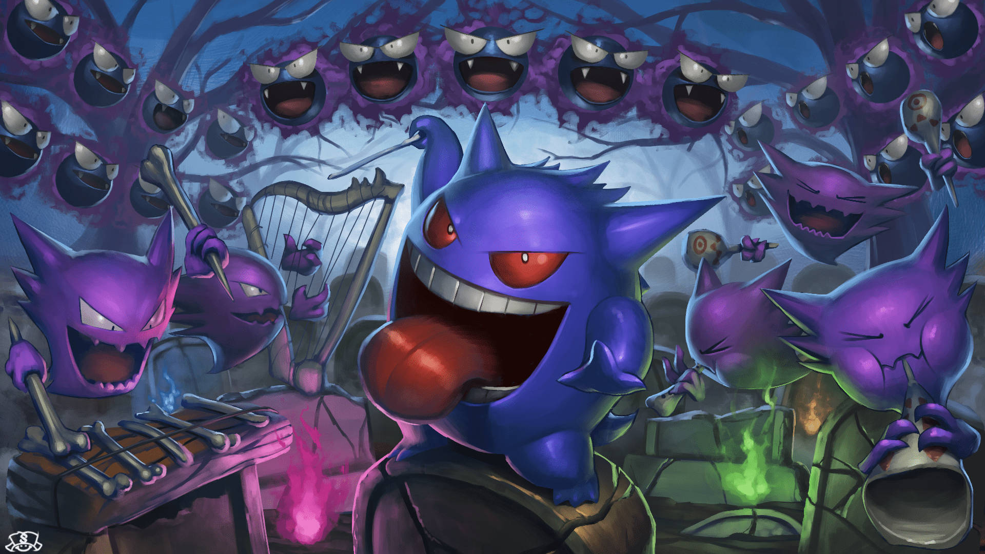 Cool Gengar Wallpapers