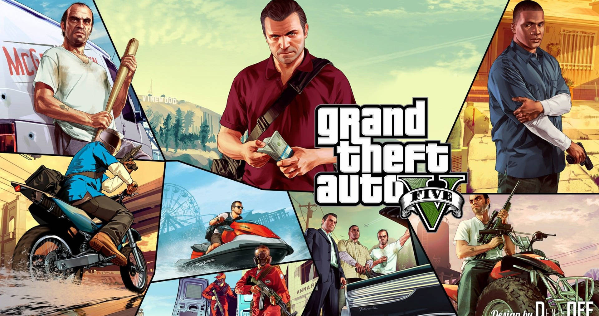 Cool Gta 5 Logo Wallpapers