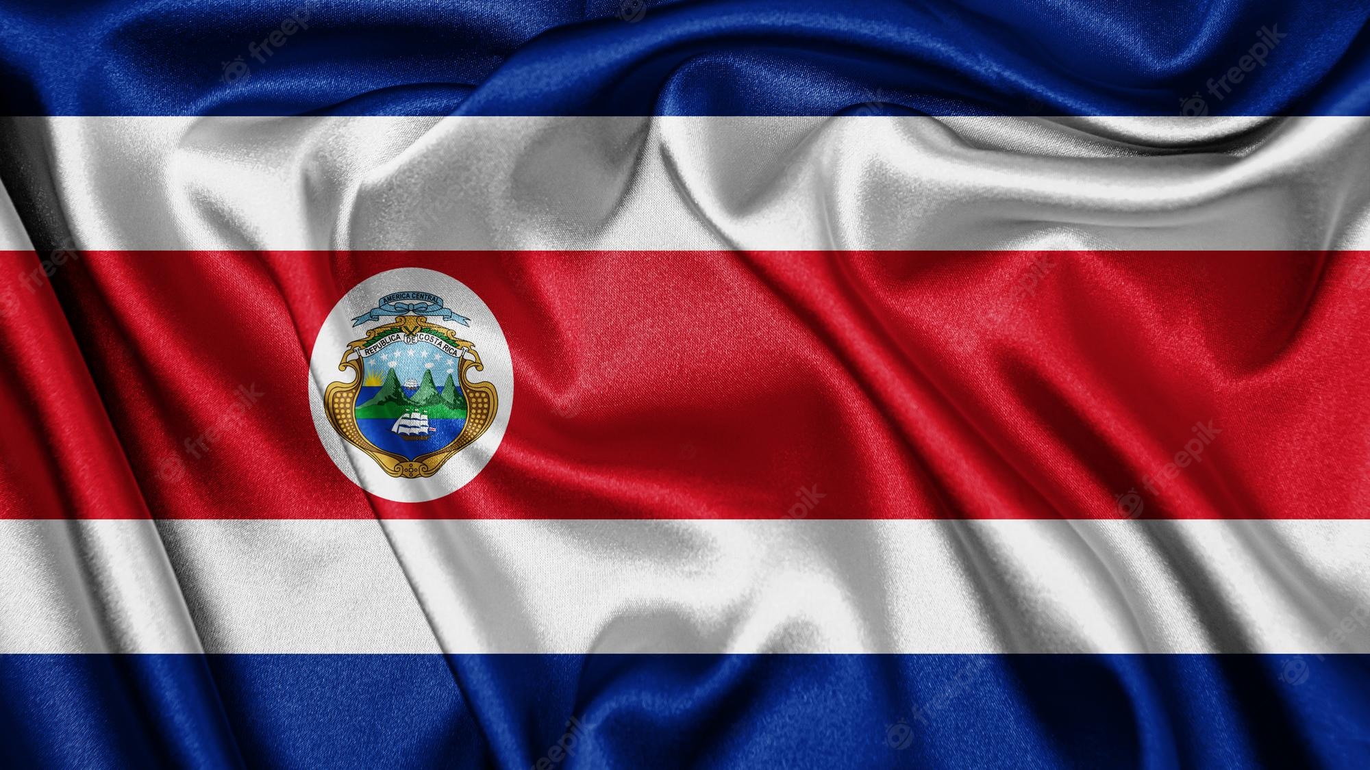 Costa Rica Flag Hd Wallpapers