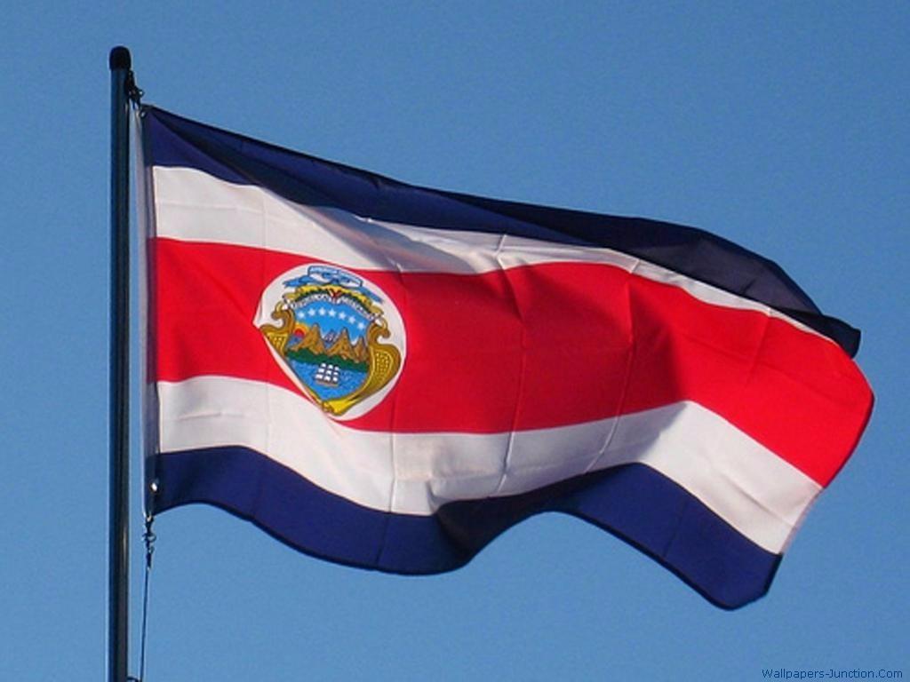 Costa Rica Flag Hd Wallpapers