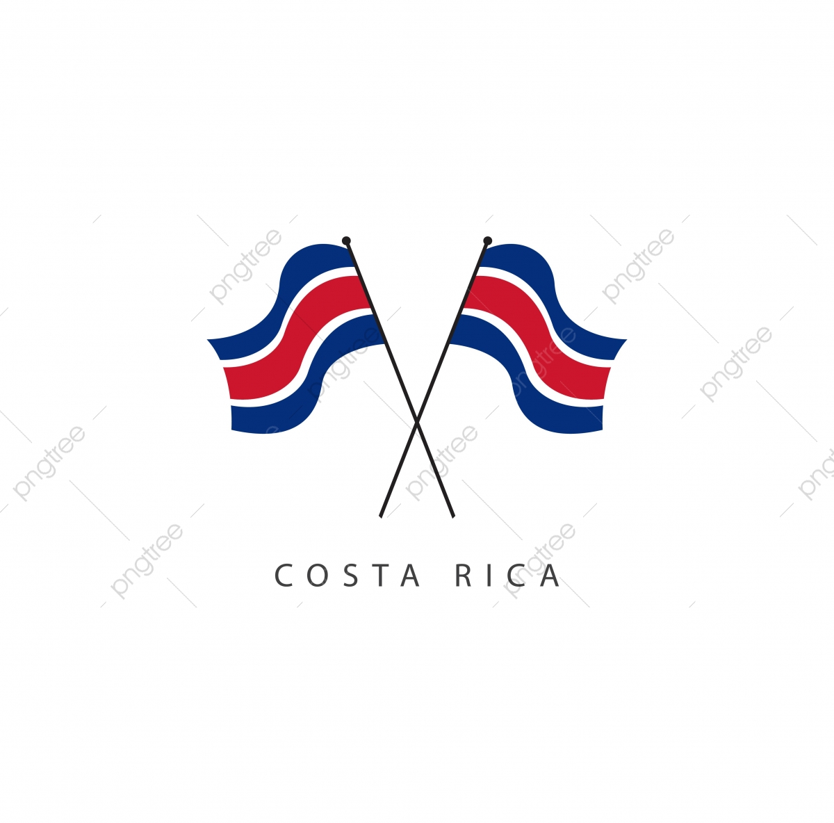 Costa Rica Flag Hd Wallpapers