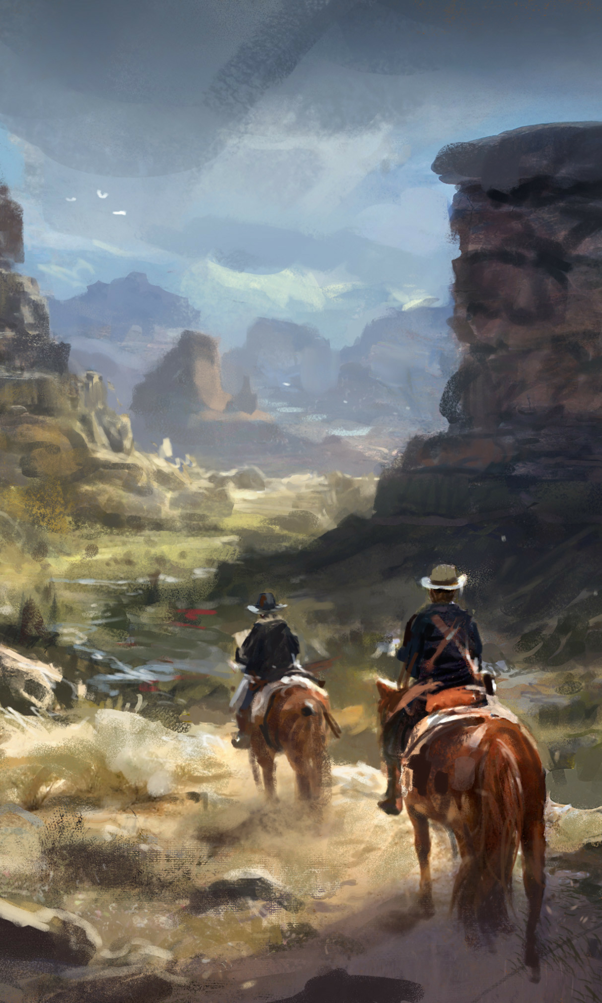 Cowboy Artwork Wallpapers