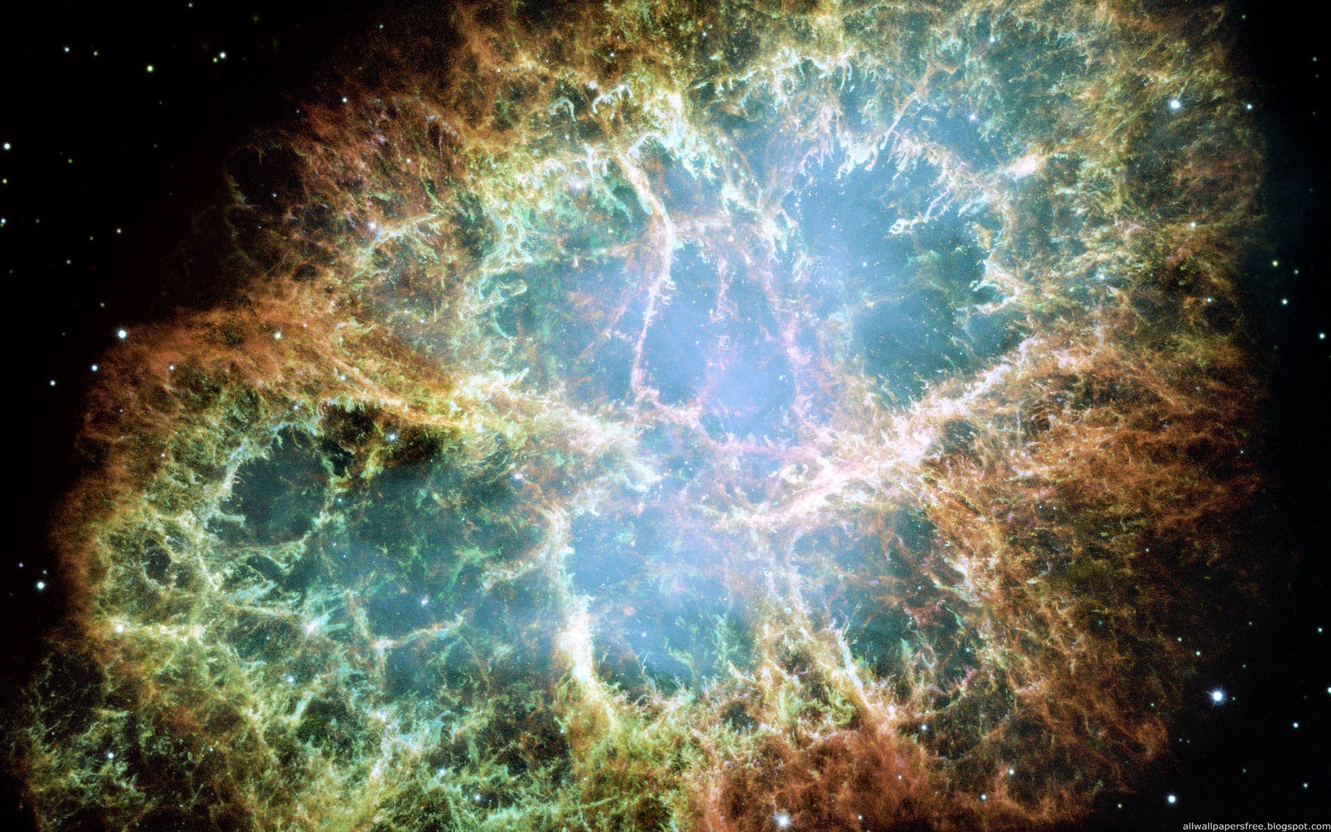 Crab Nebula 1920X1080 Wallpapers