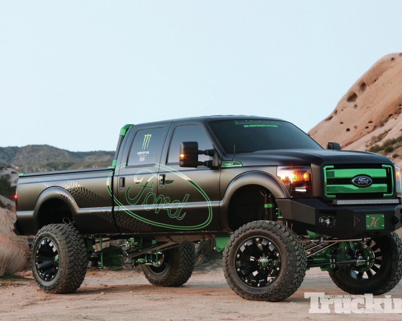 Custom Ford F250 Lifted Wallpapers