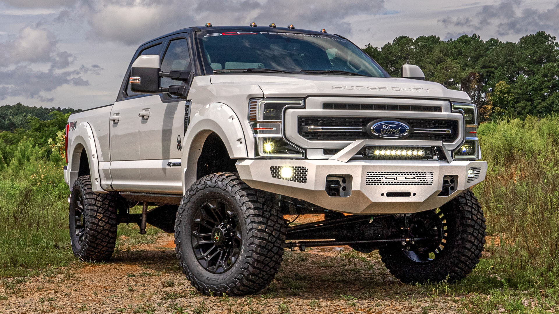 Custom Ford F250 Lifted Wallpapers