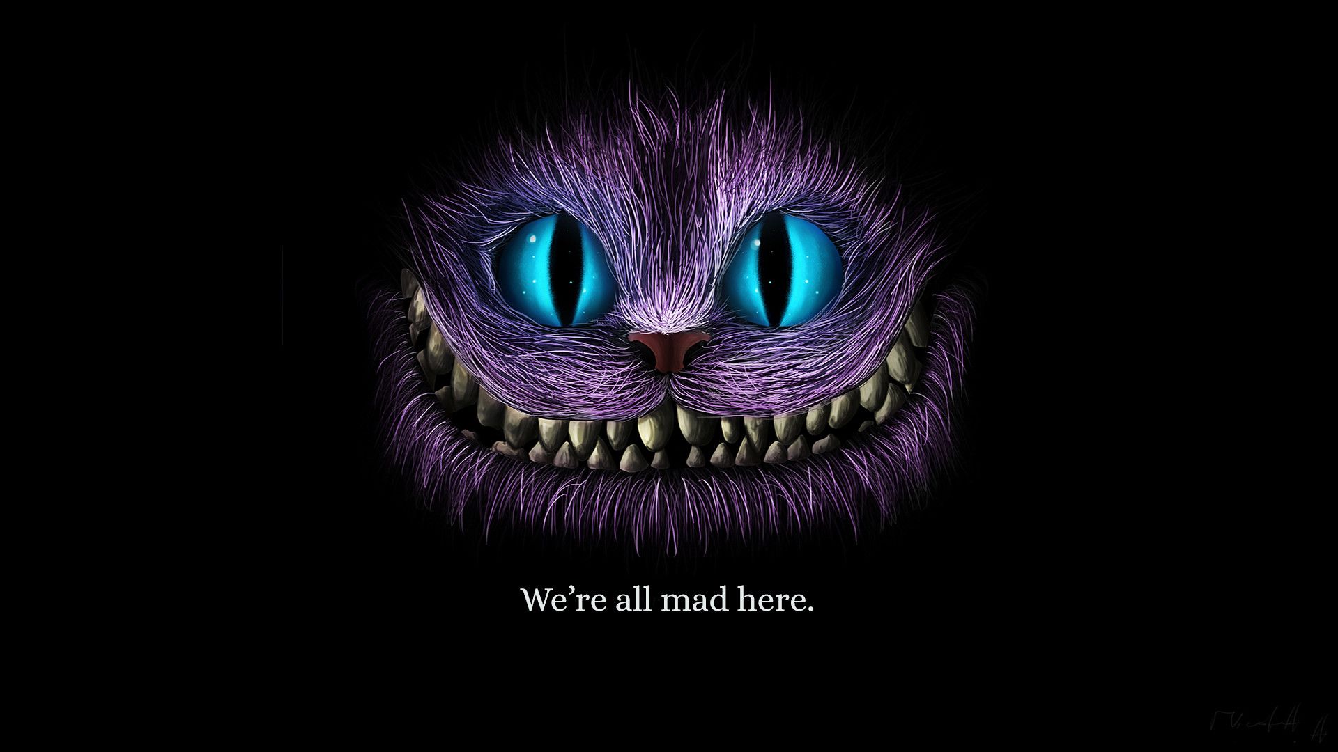 Cute Cheshire Cat Wallpapers