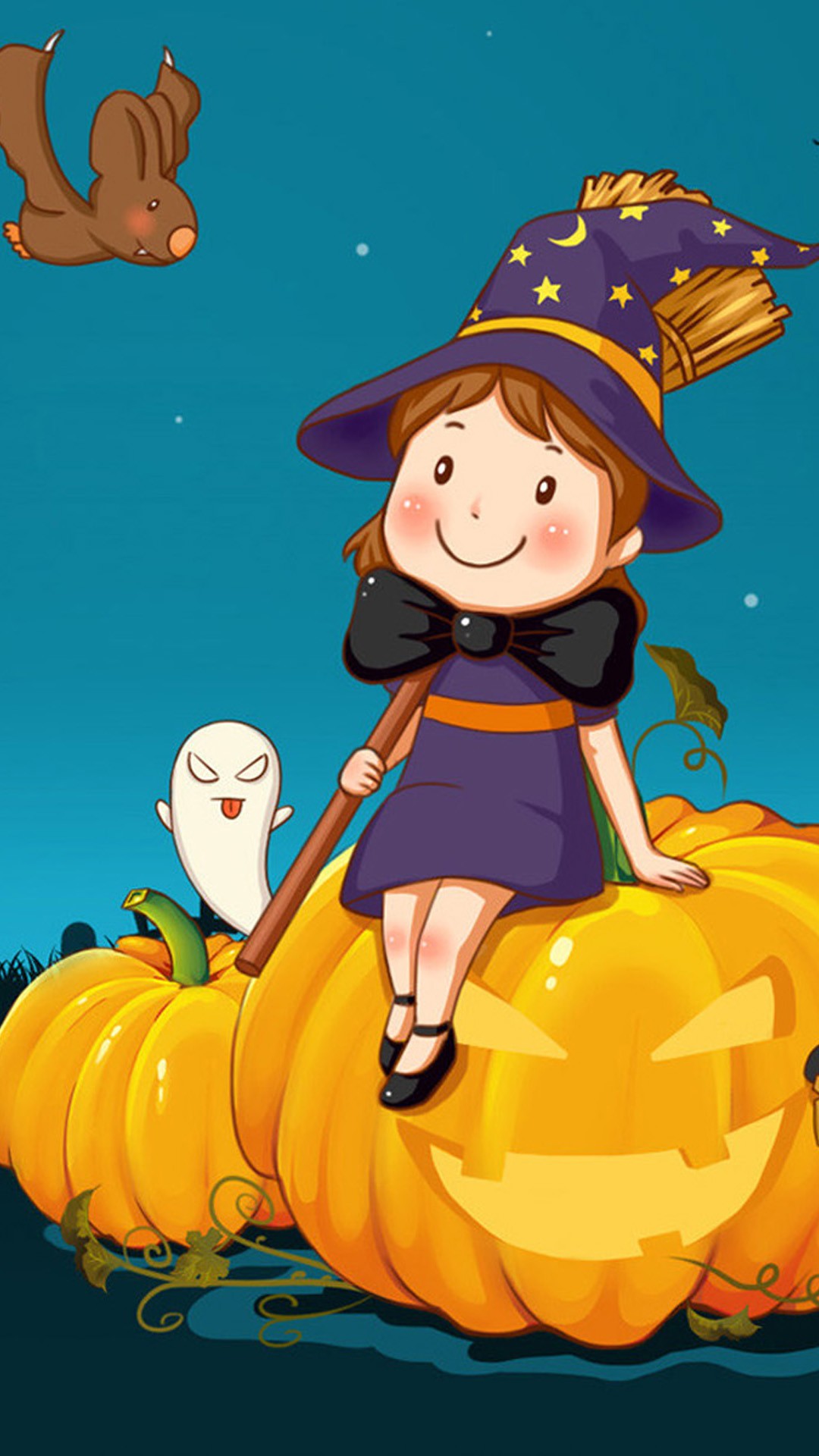 Cute Halloween Phone Wallpapers