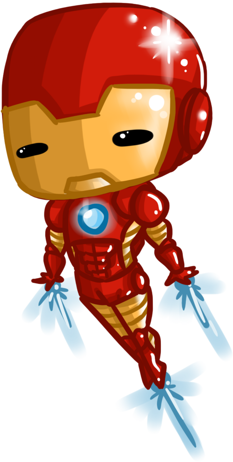 Cute Iron Man Cartoon Wallpapers