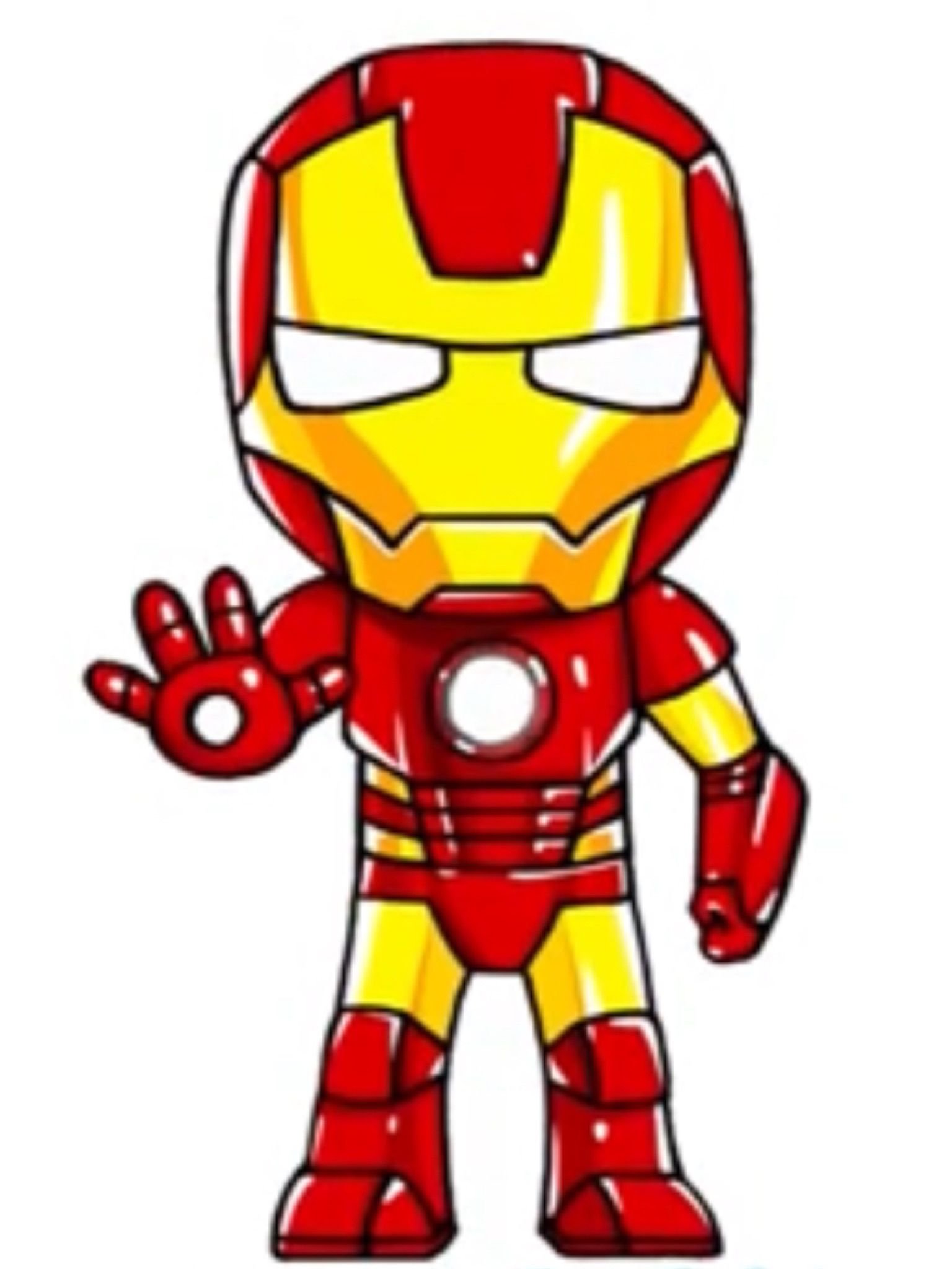 Cute Iron Man Cartoon Wallpapers