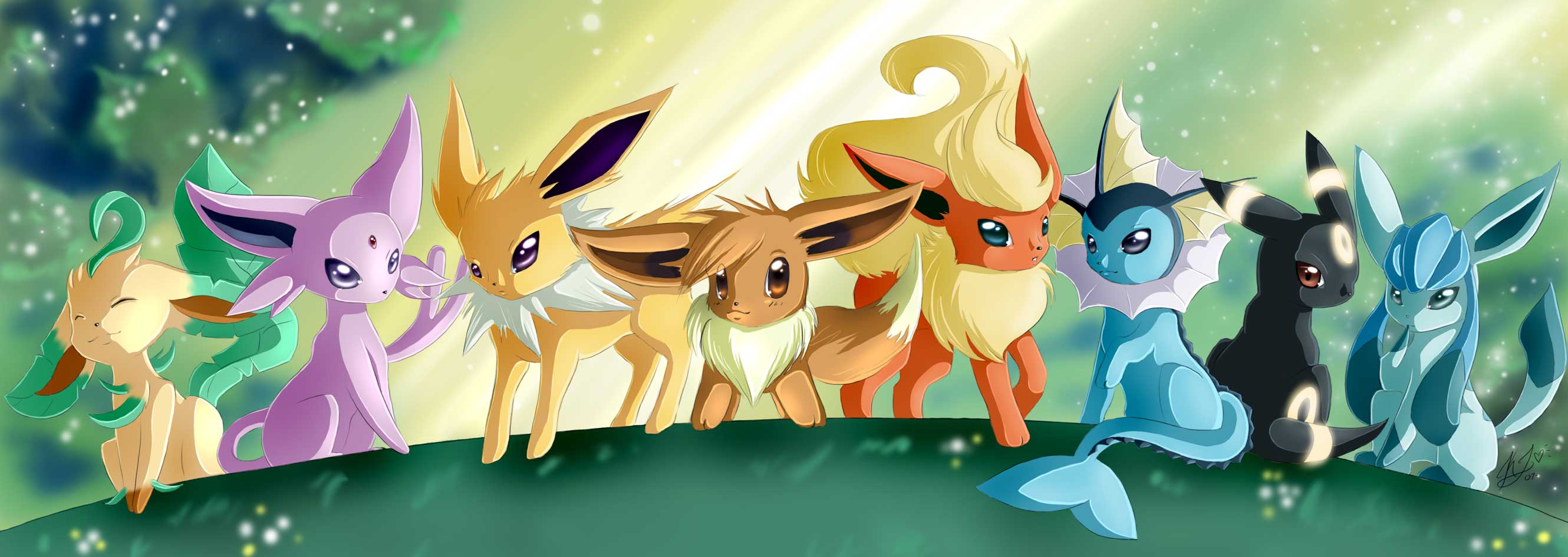 Cute Shiny Eevee Wallpapers