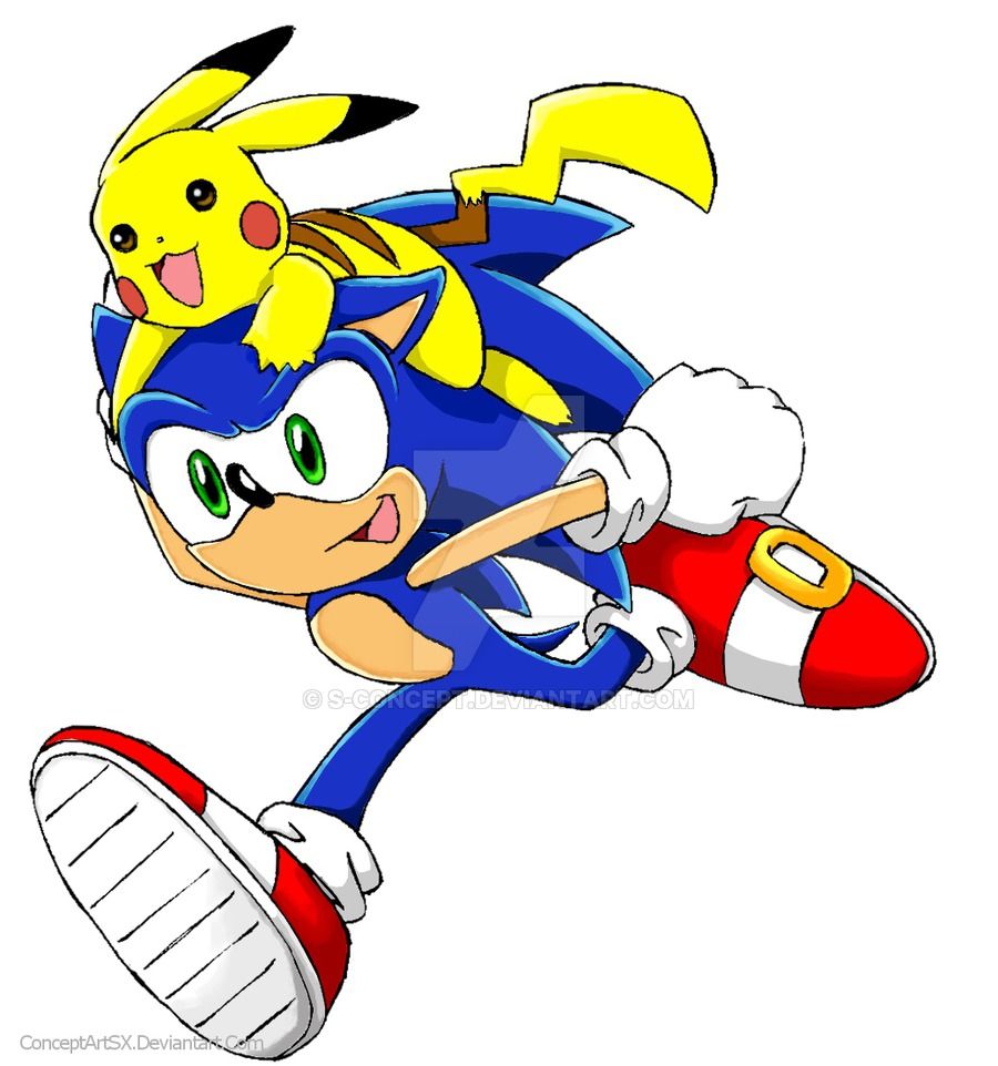 Cute Sonic And Pikachu Wallpapers