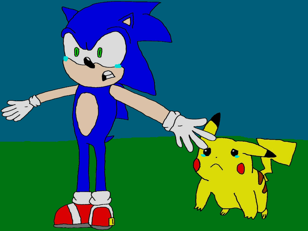 Cute Sonic And Pikachu Wallpapers