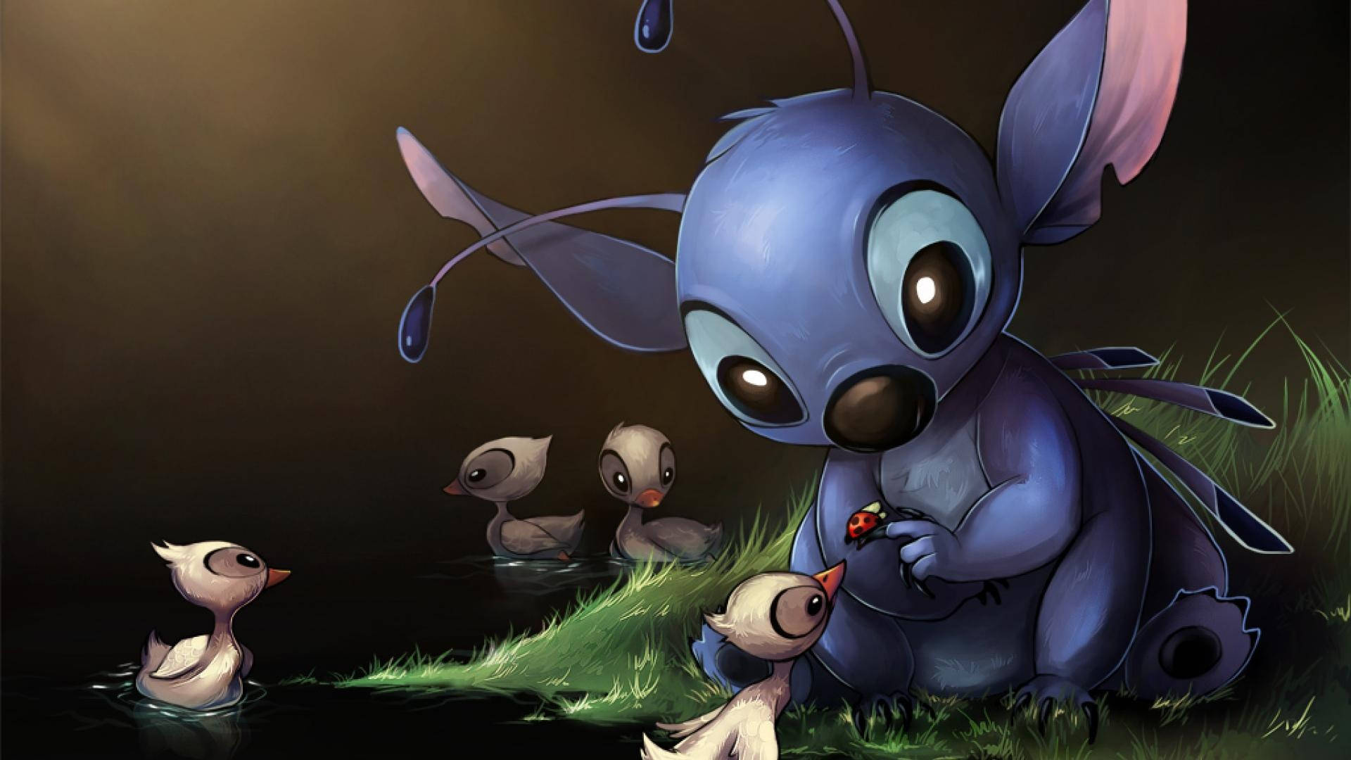 Cute Stitch And Toothless Wallpapers