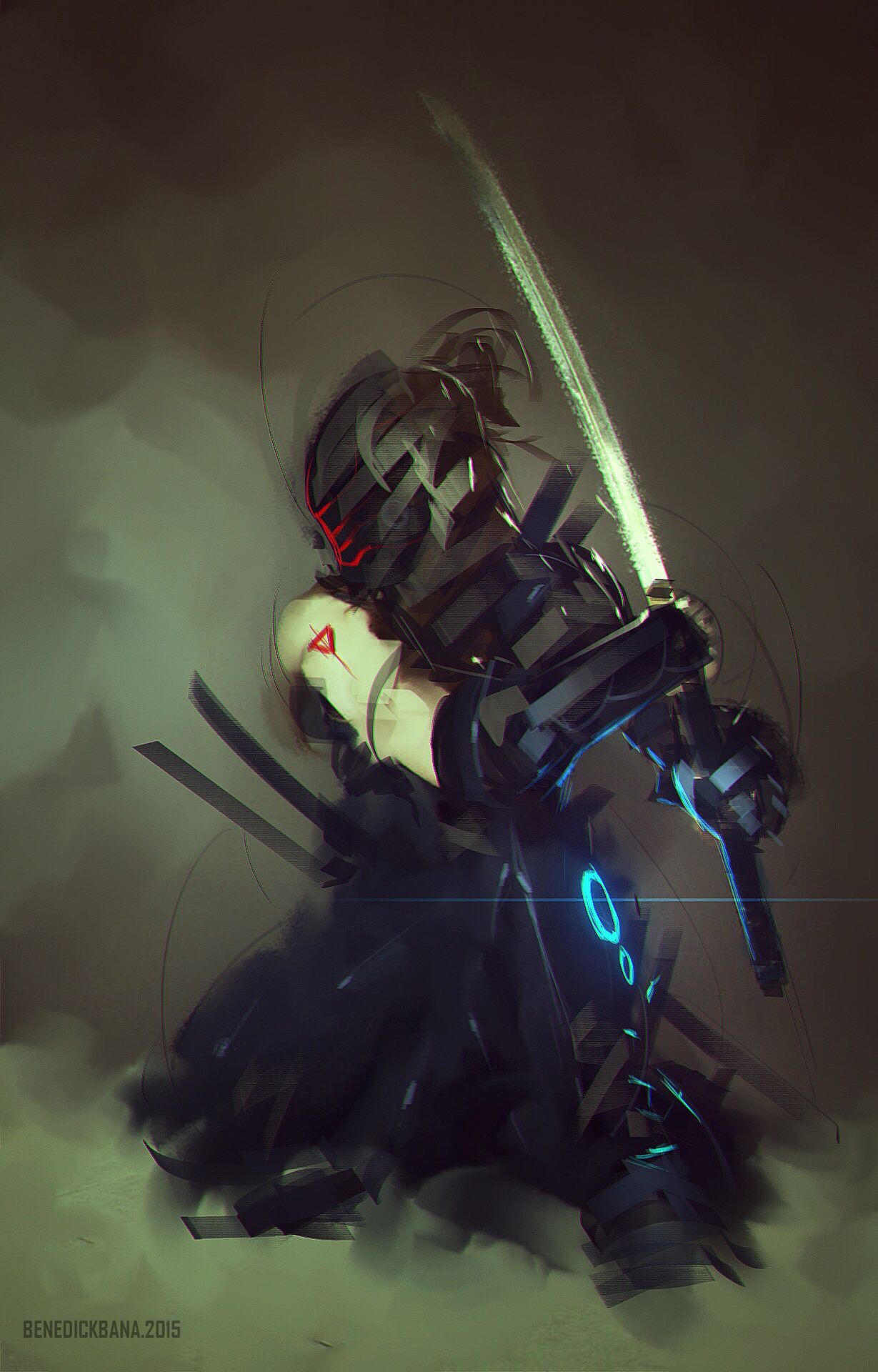 Cyber Samurai Art Wallpapers