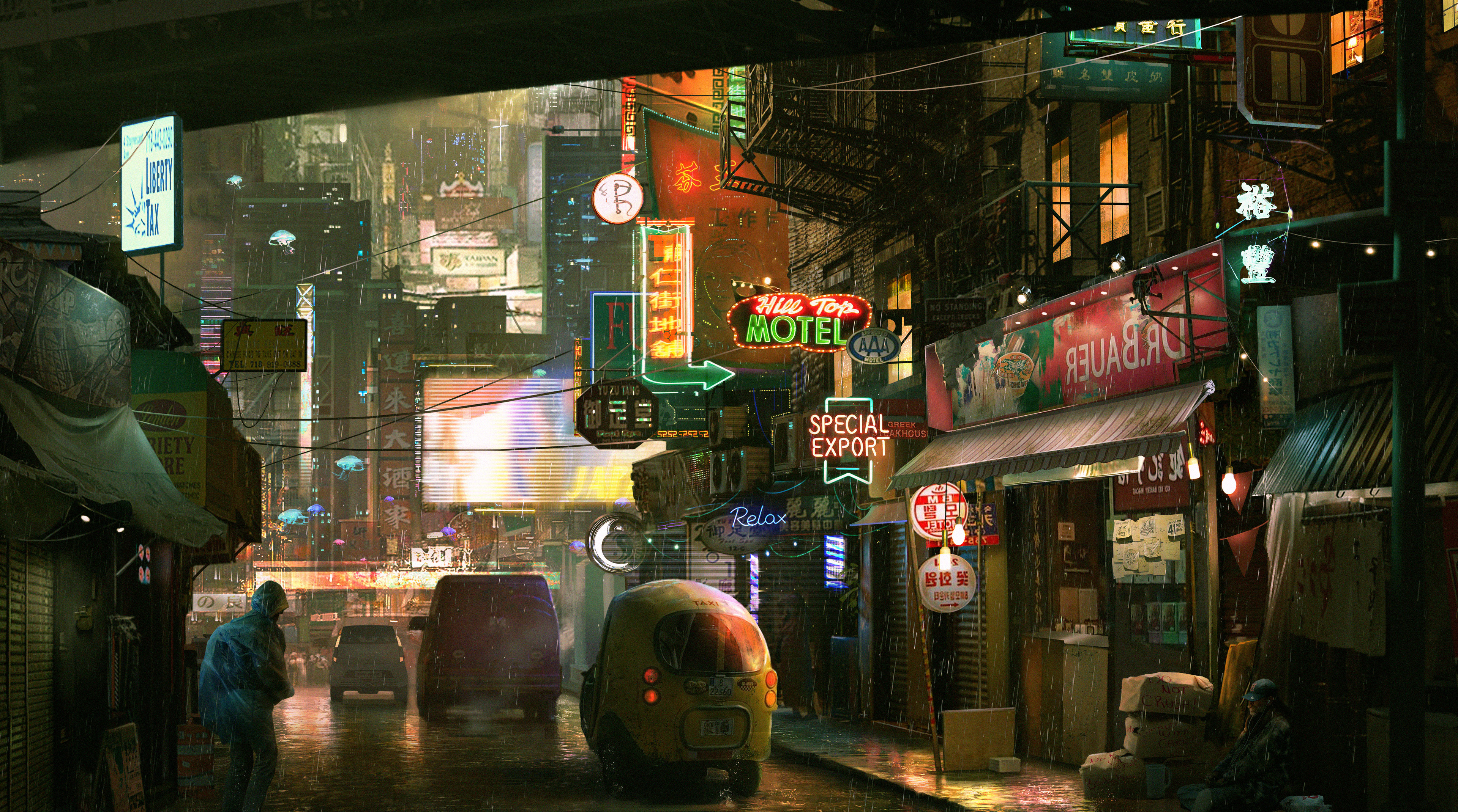 Cyberpunk Japan Wallpapers