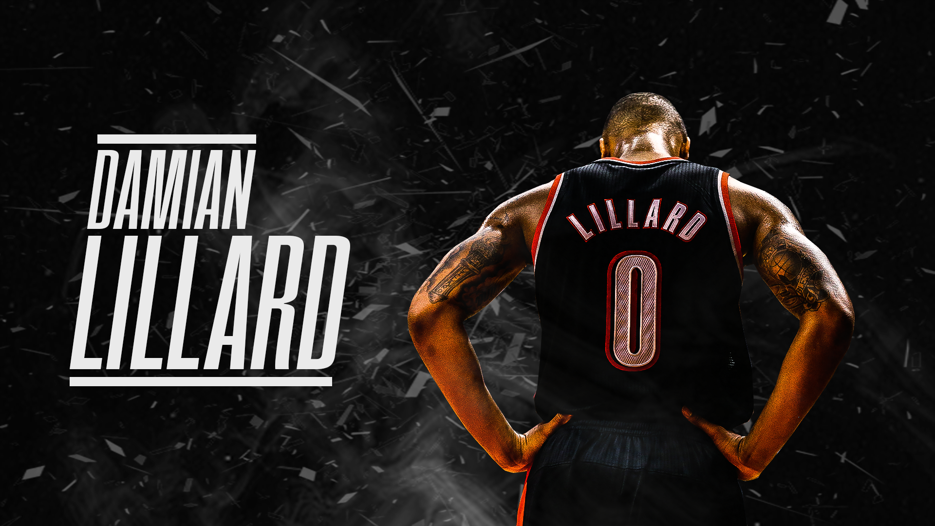 Damian Lillard Cartoon Wallpapers