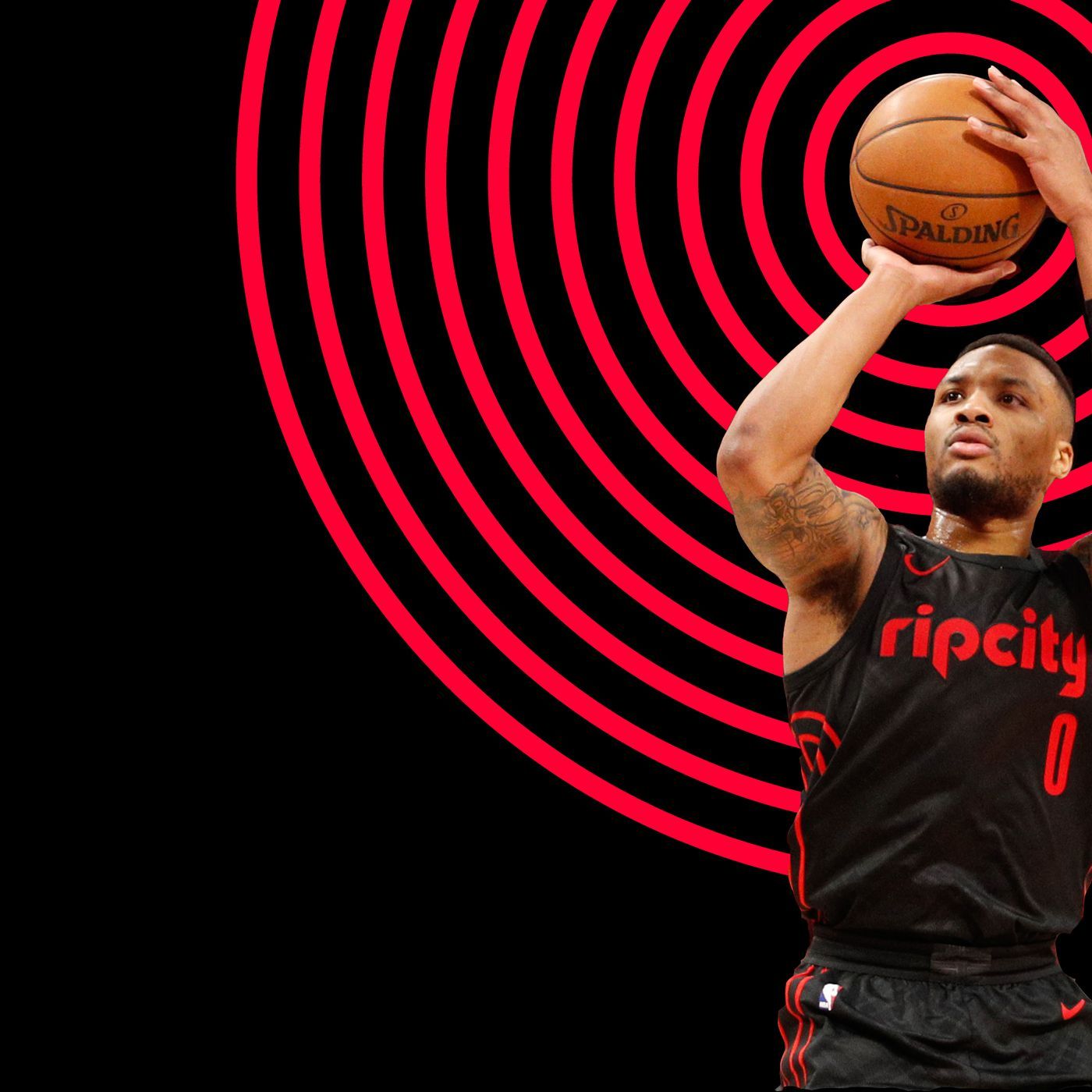 Damian Lillard Cartoon Wallpapers