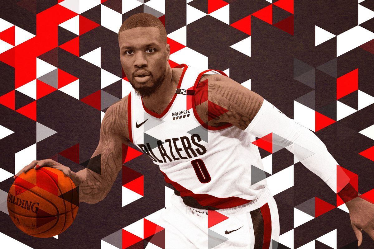 Damian Lillard Cartoon Wallpapers