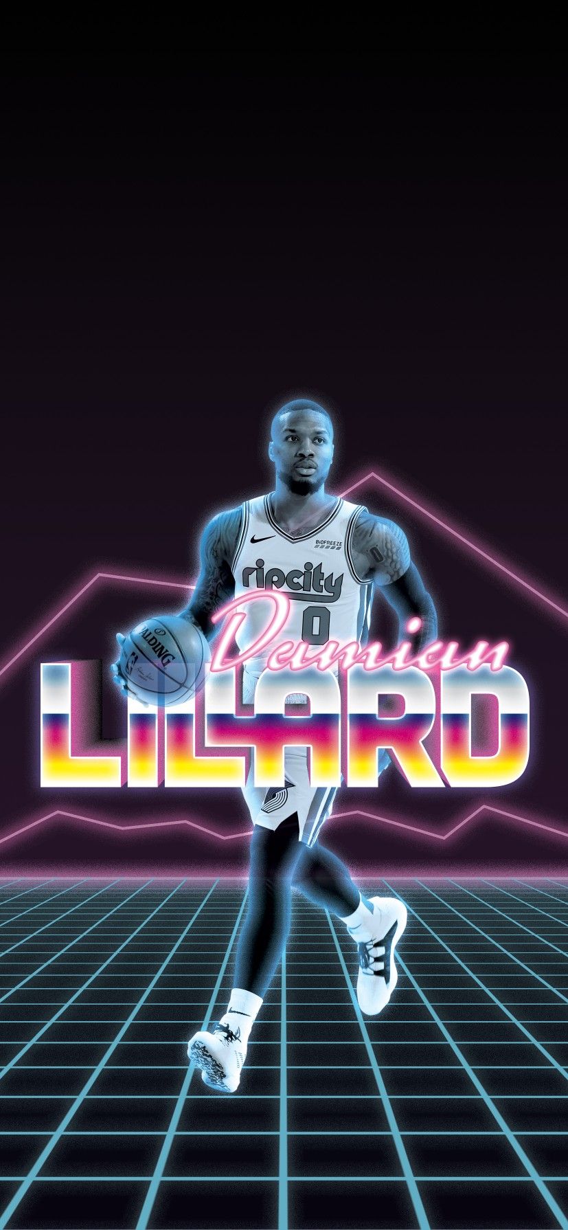 Damian Lillard Cartoon Wallpapers