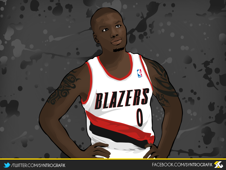 Damian Lillard Cartoon Wallpapers