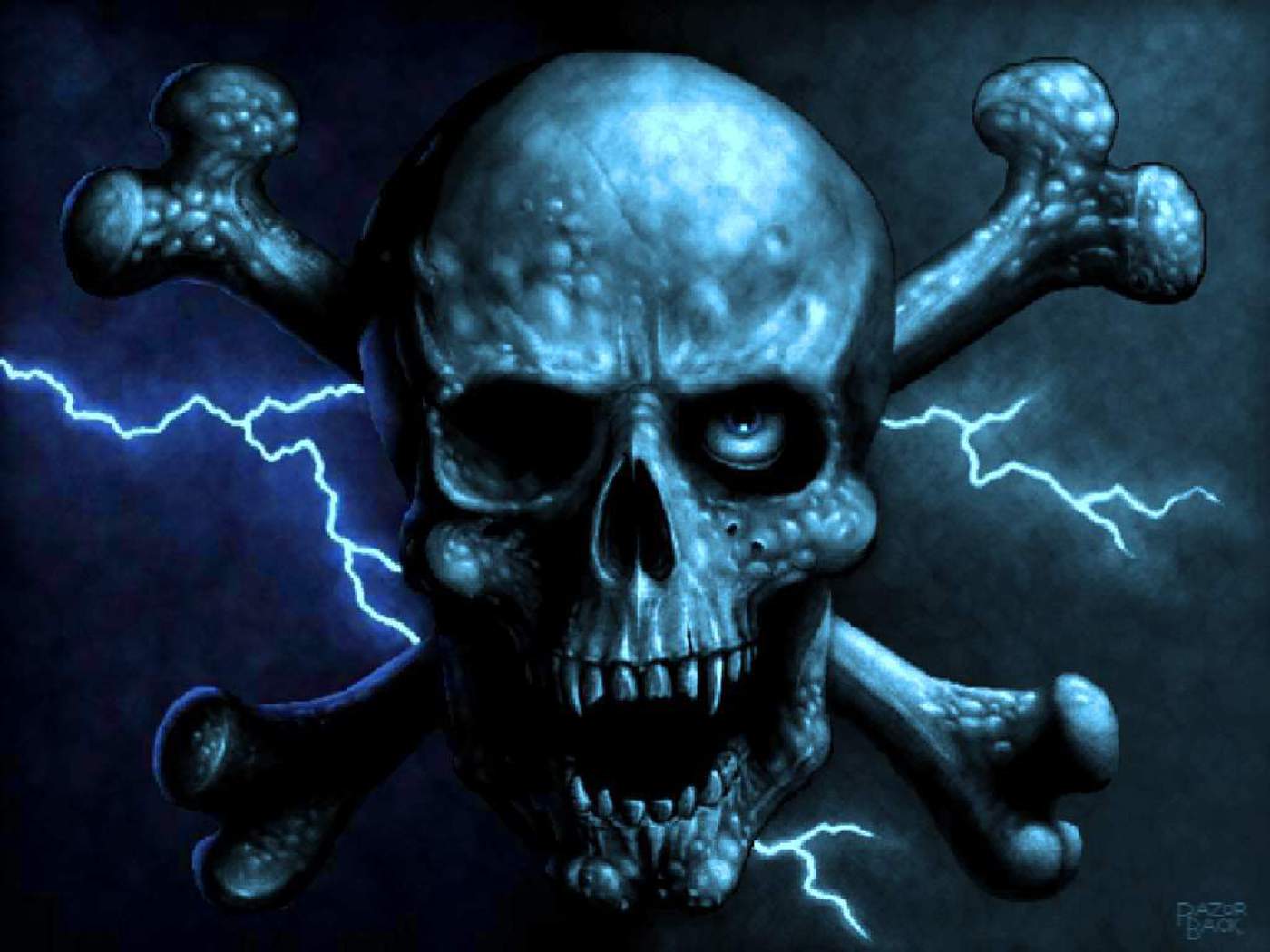 Danger Skull Free Download Wallpapers