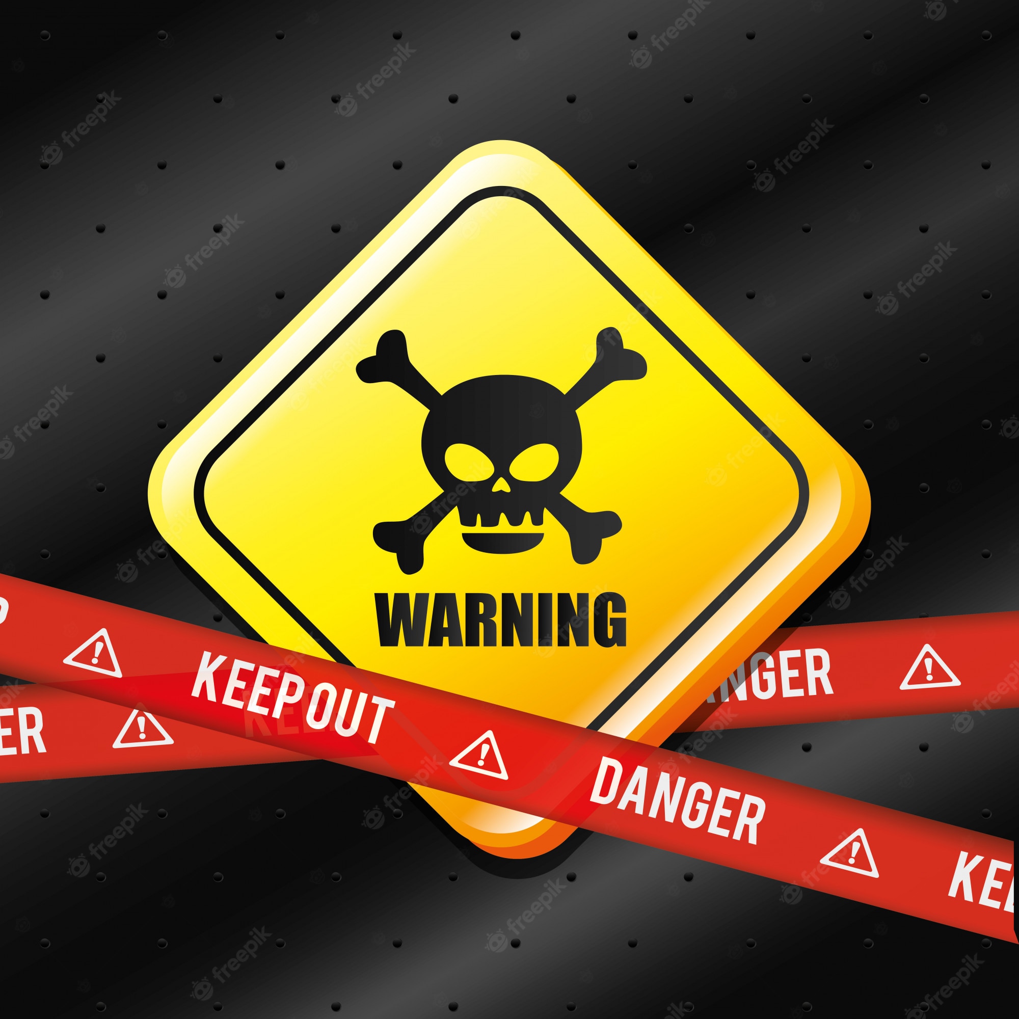 Danger Skull Free Download Wallpapers