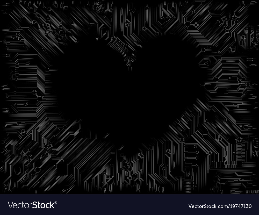 Dark Black Heart Wallpapers