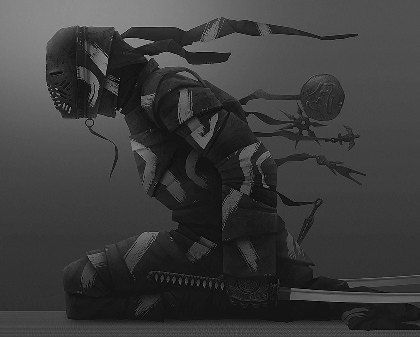 Dark Samurai Art Wallpapers