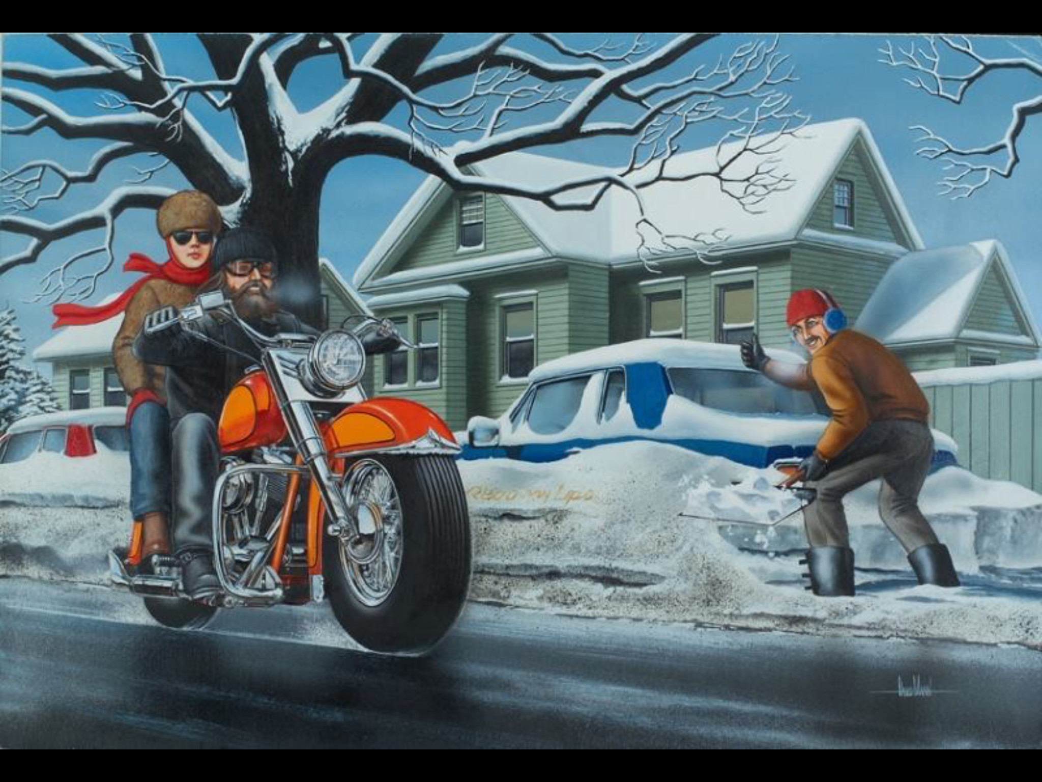 David Mann Harley Davidson Art Wallpapers