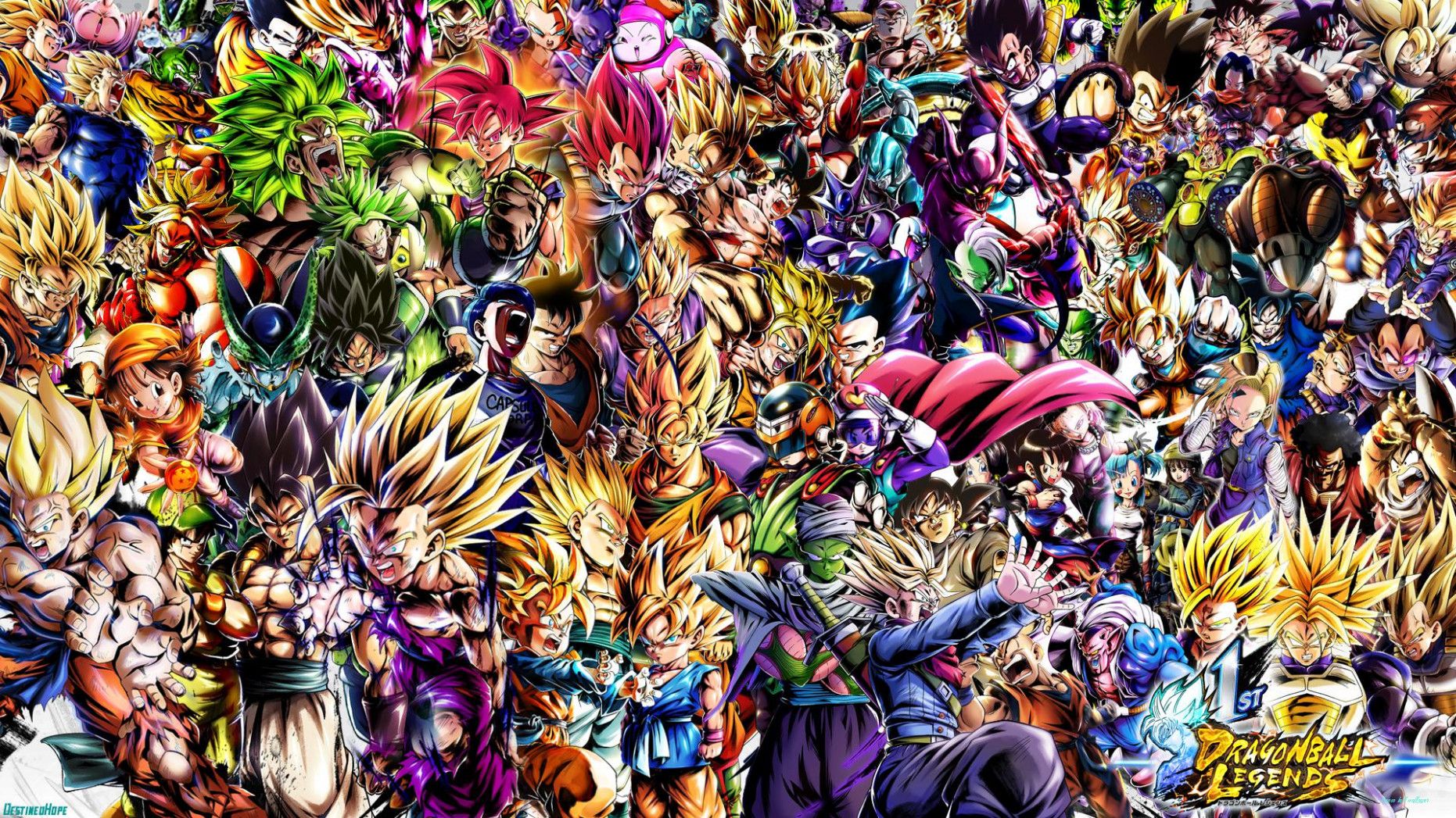 Dbz All Characters Wallpapers