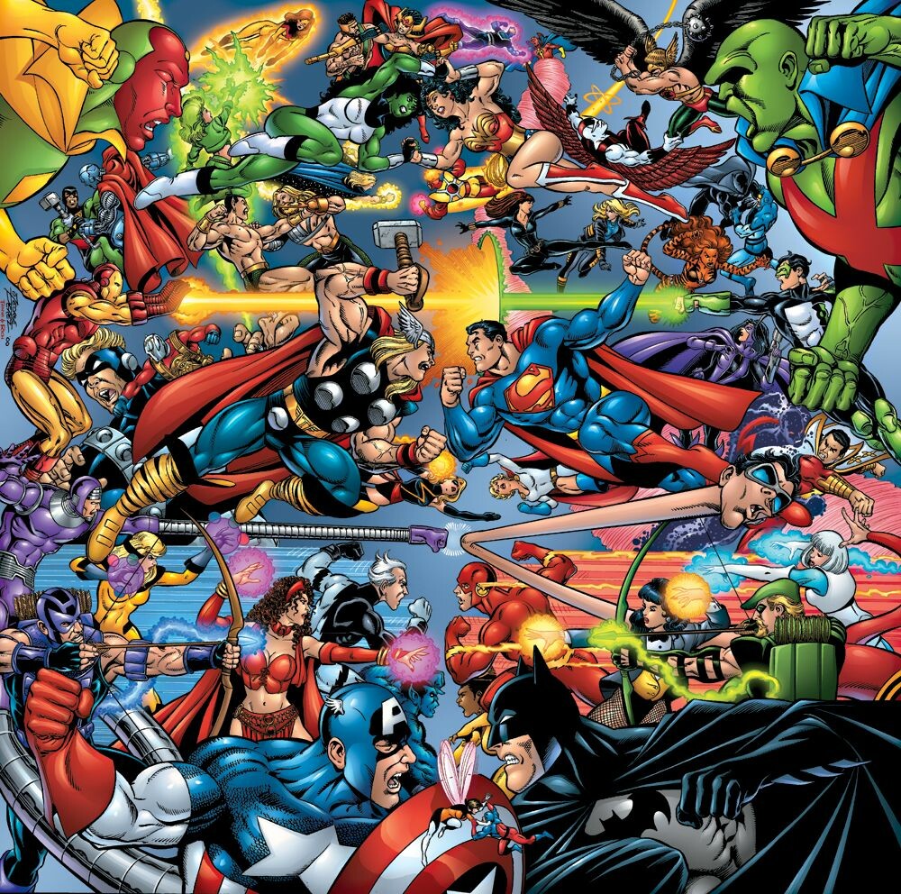 Dc And Marvel Wallpapers