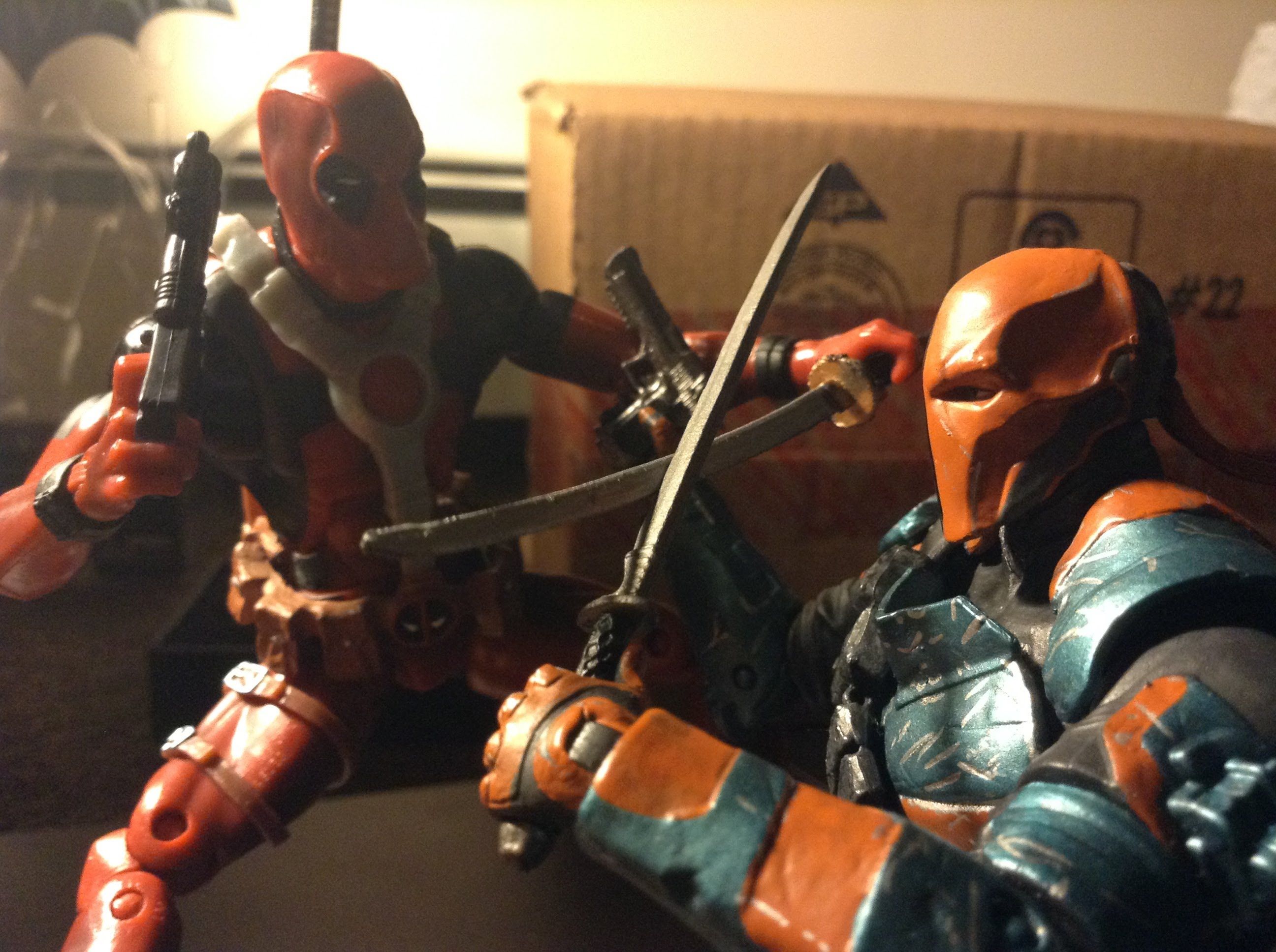 Deadpool Vs Deathstroke Stop Motion Wallpapers