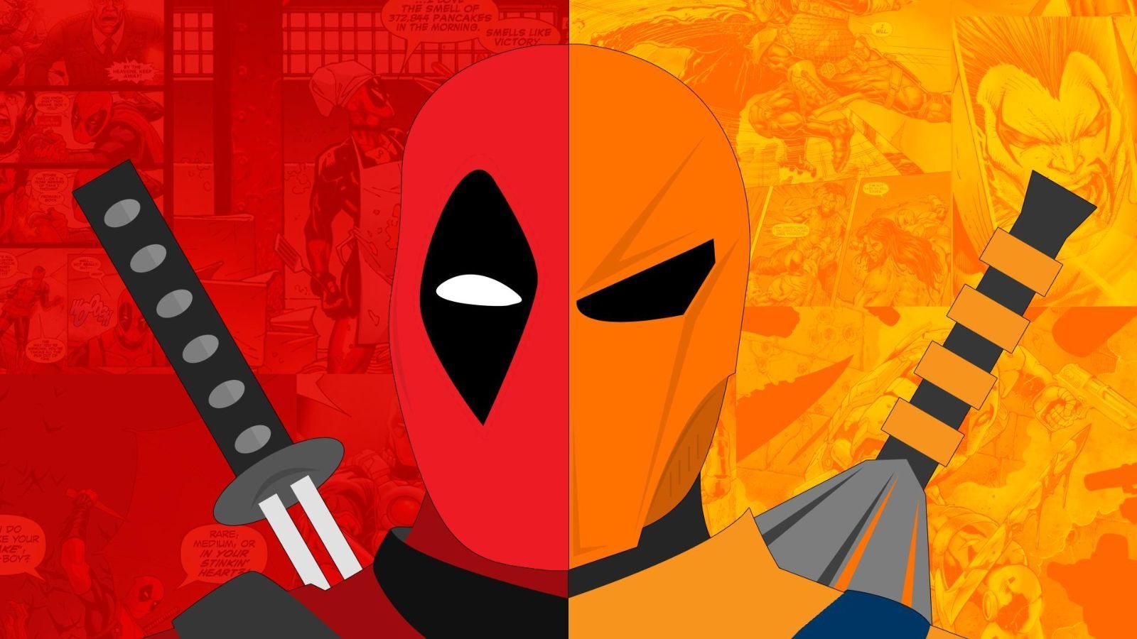 Deadpool Vs Deathstroke Stop Motion Wallpapers