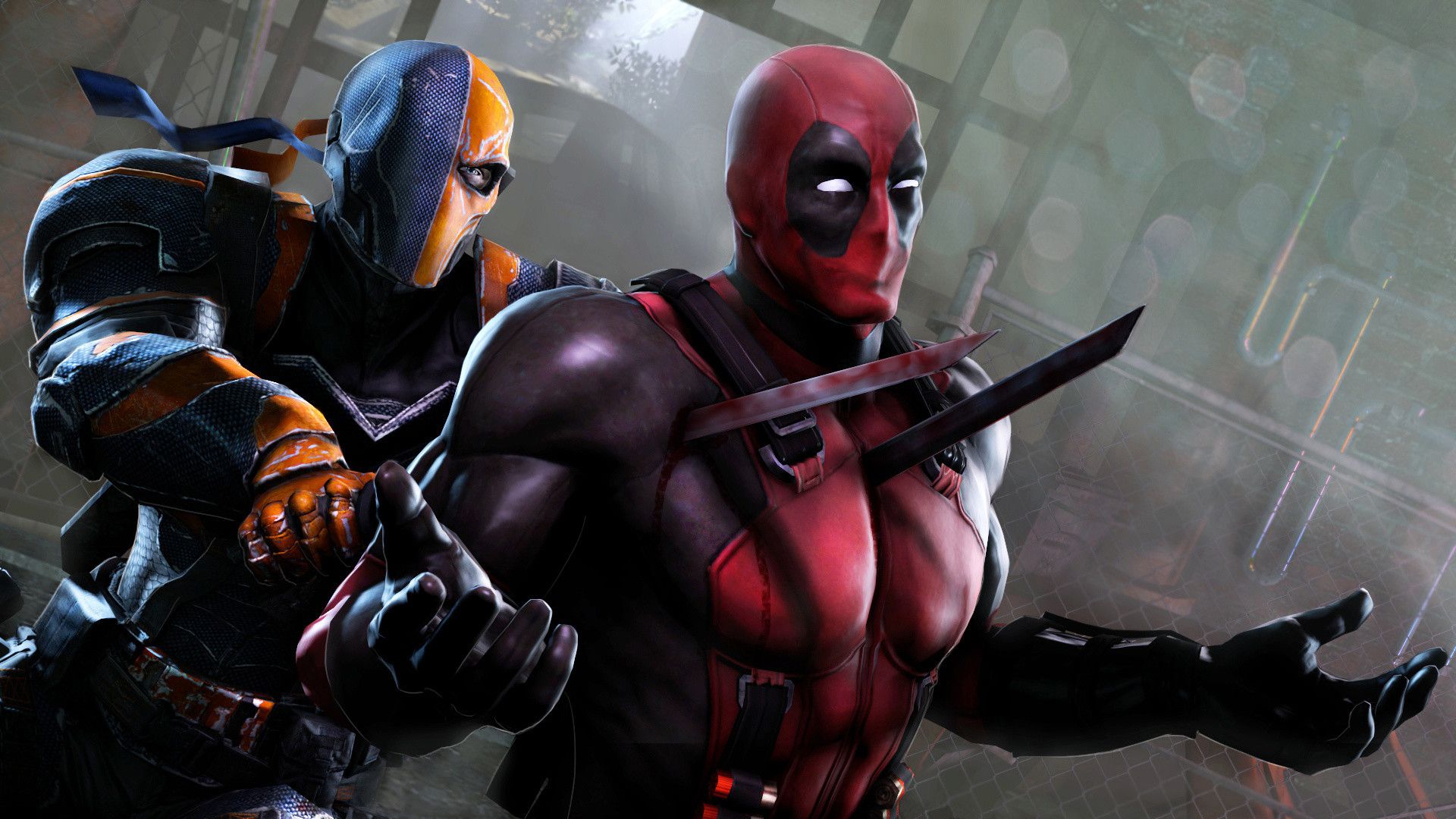 Deadpool Vs Deathstroke Stop Motion Wallpapers