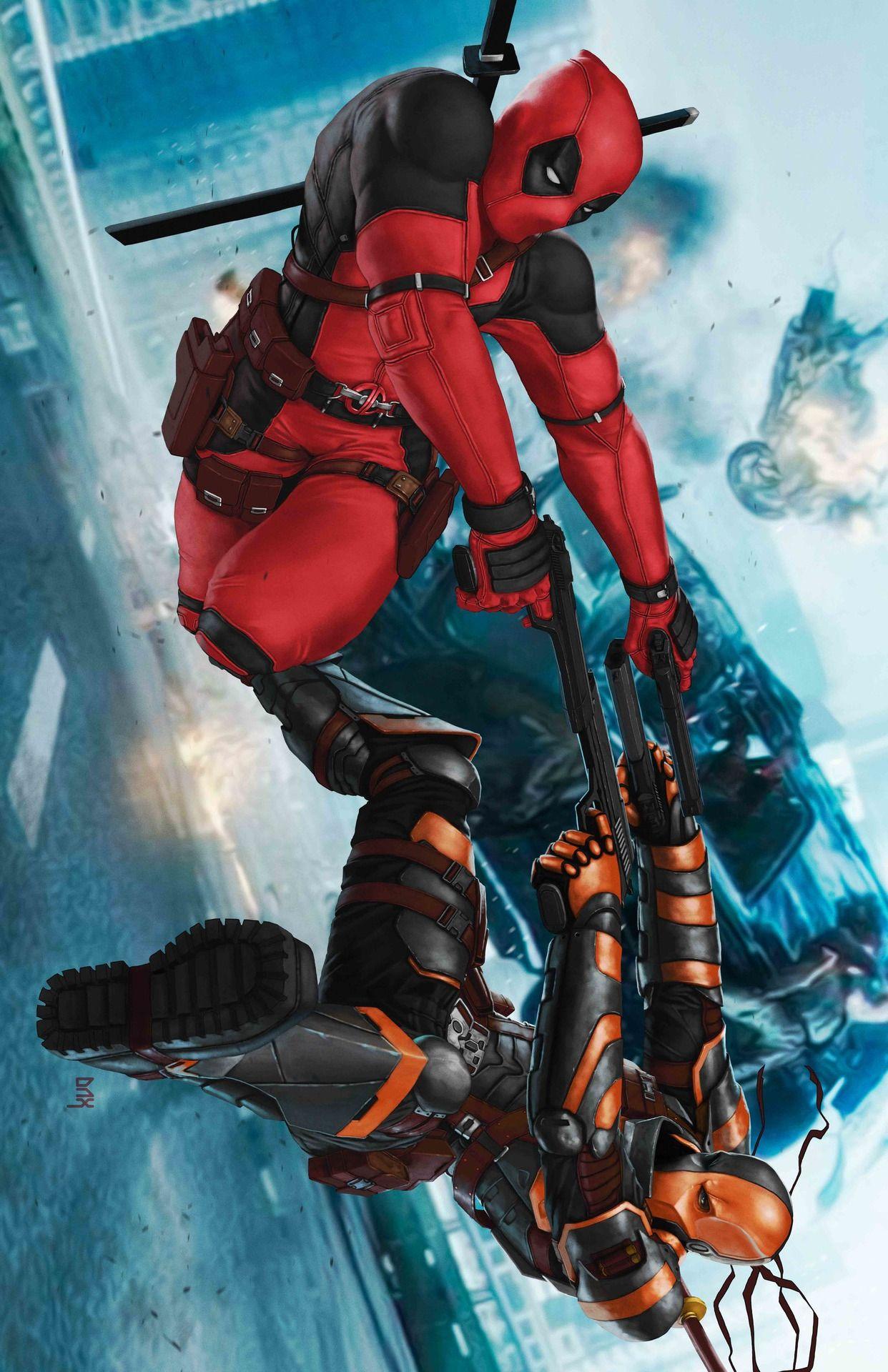 Deadpool Vs Deathstroke Stop Motion Wallpapers