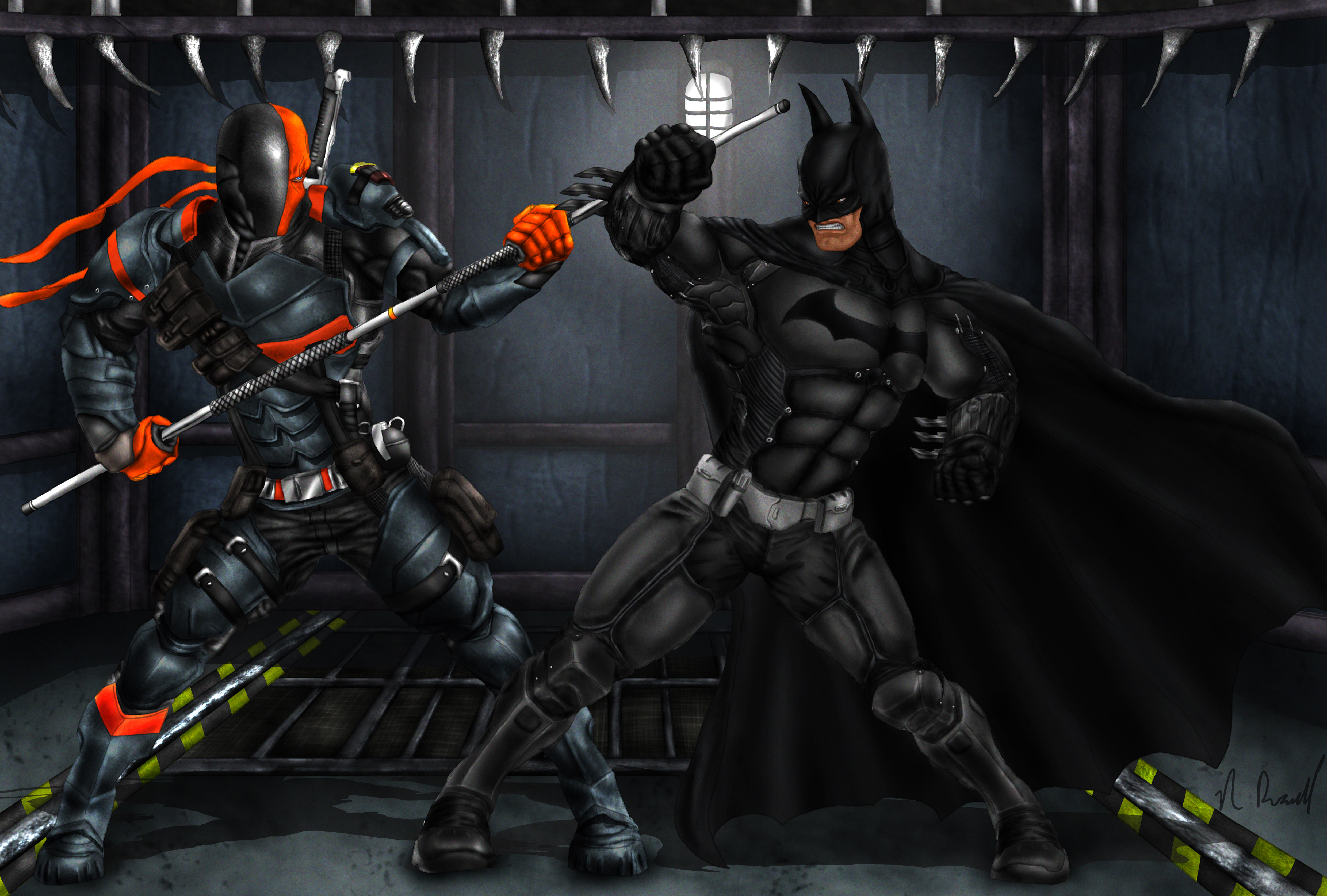 Deathstroke Arkham Origins Wallpapers